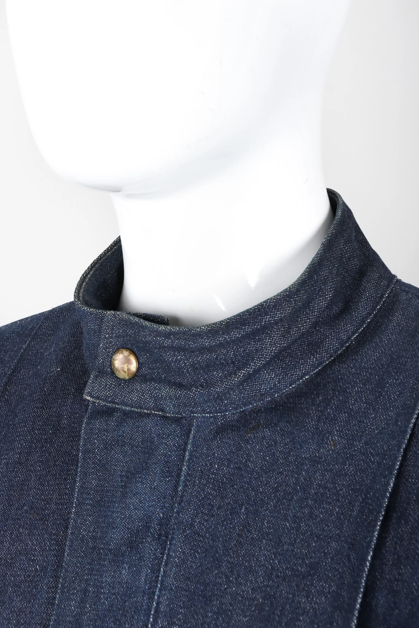 Mink Denim Bomber - Image 9