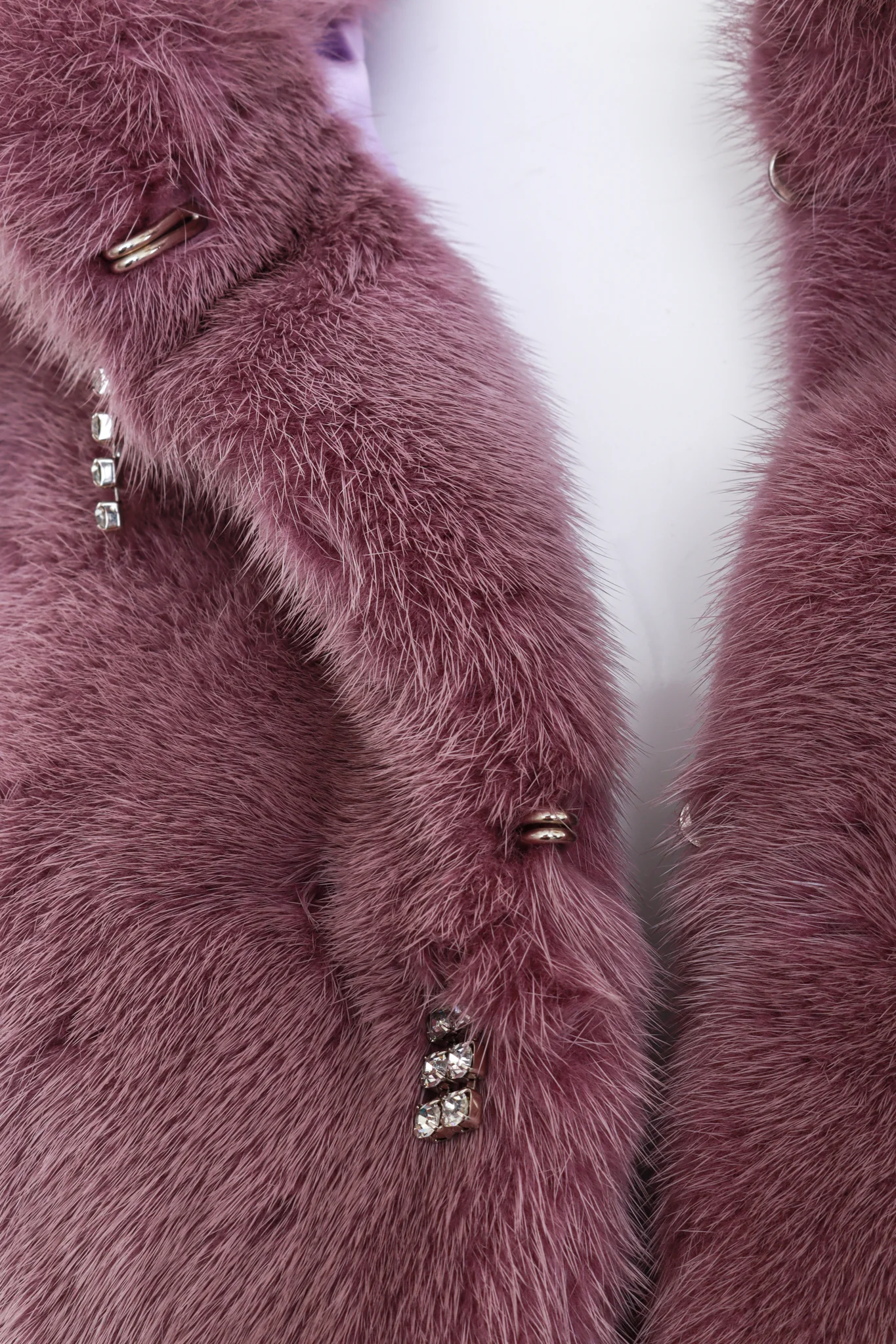 Mink Python Trim Jacket - Image 5
