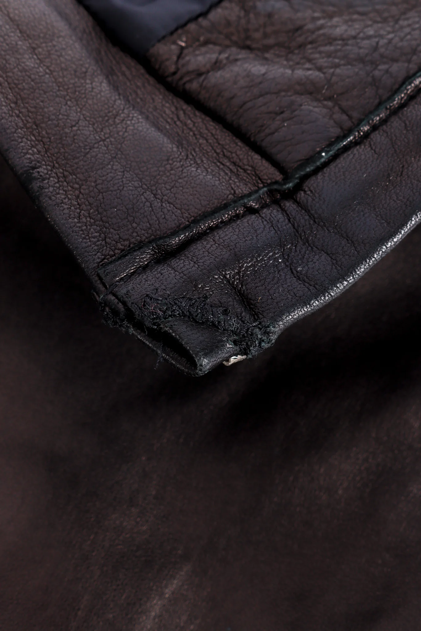 Mink Tail Leather Pant - Image 8