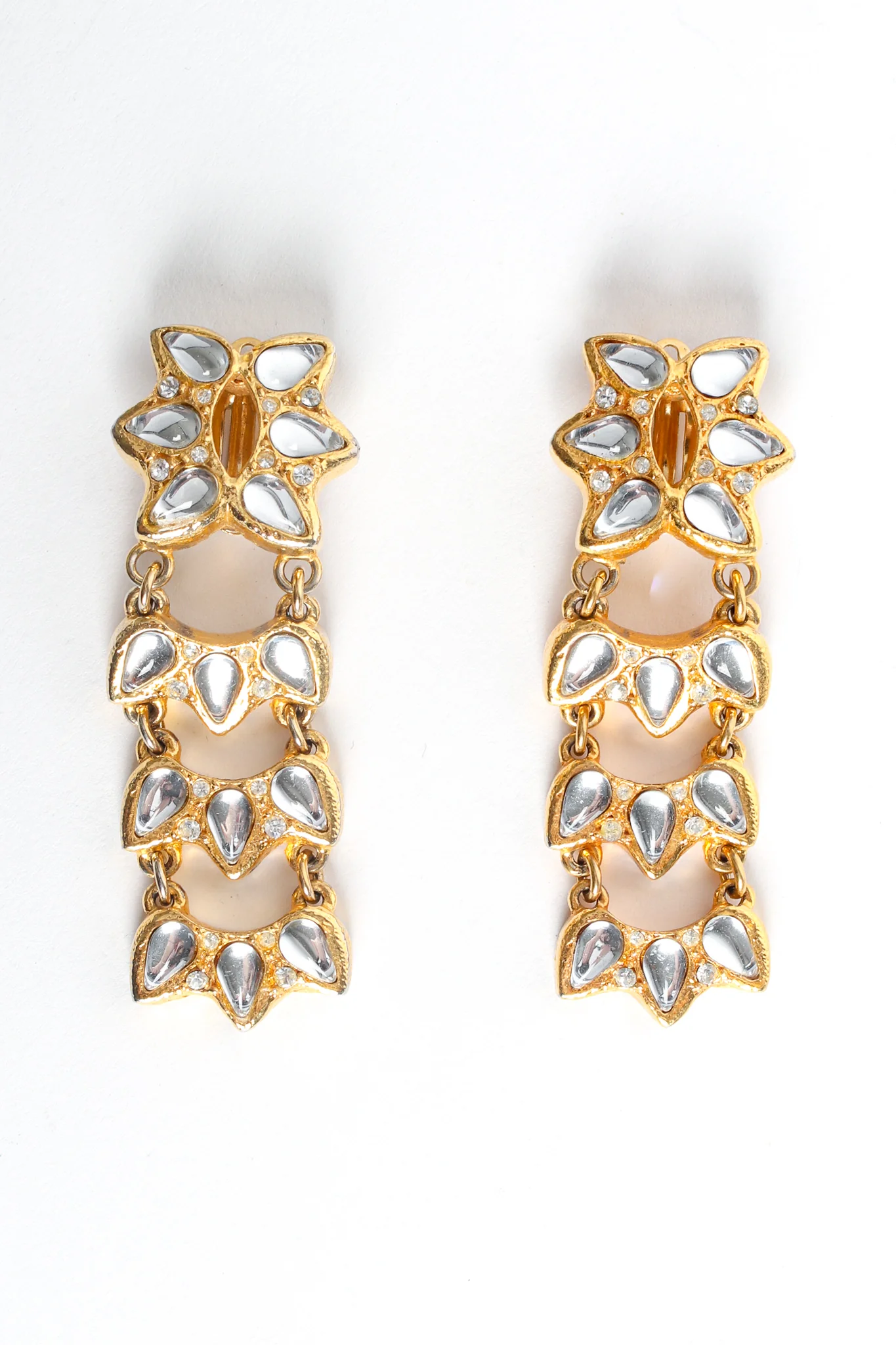 Mirror Teardrop Earrings - Image 4