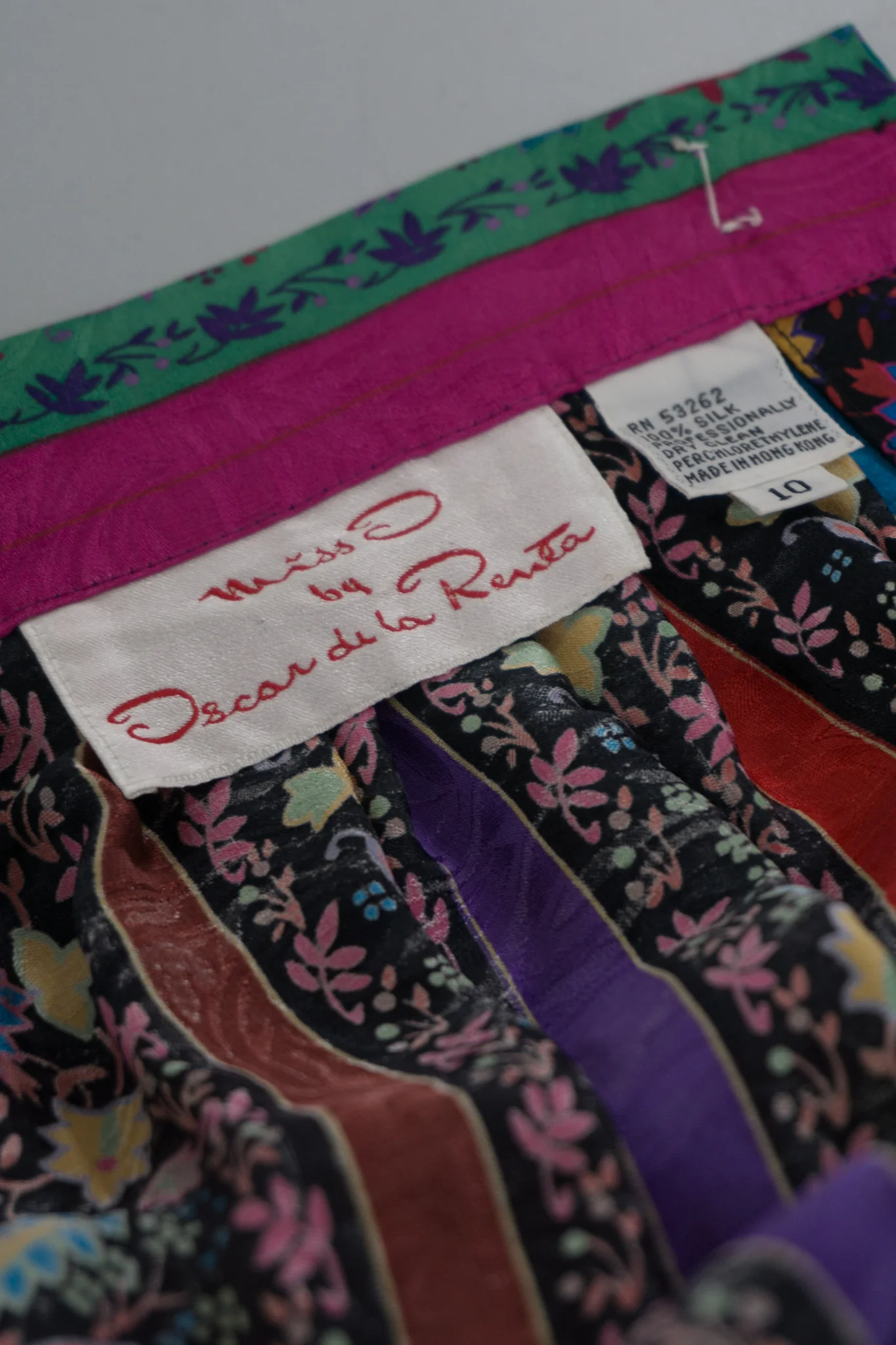 Silk Paisley Skirt - Image 8