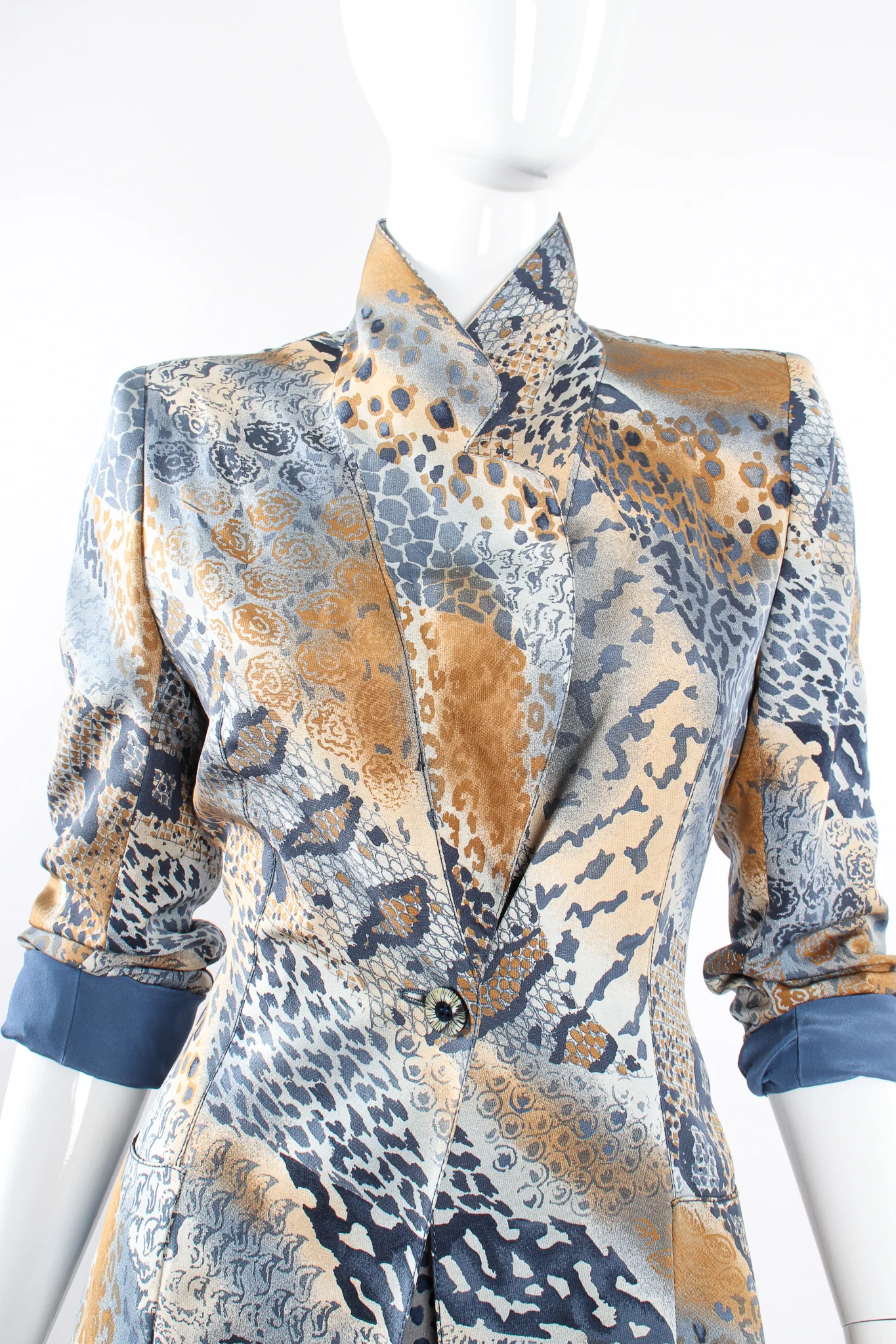 Mixed Animal Print Jacket & Pant Set - Image 5
