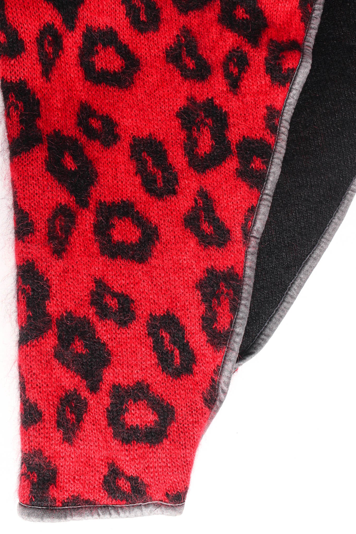 Mixed Animal Print Mohair Sweater - Image 10