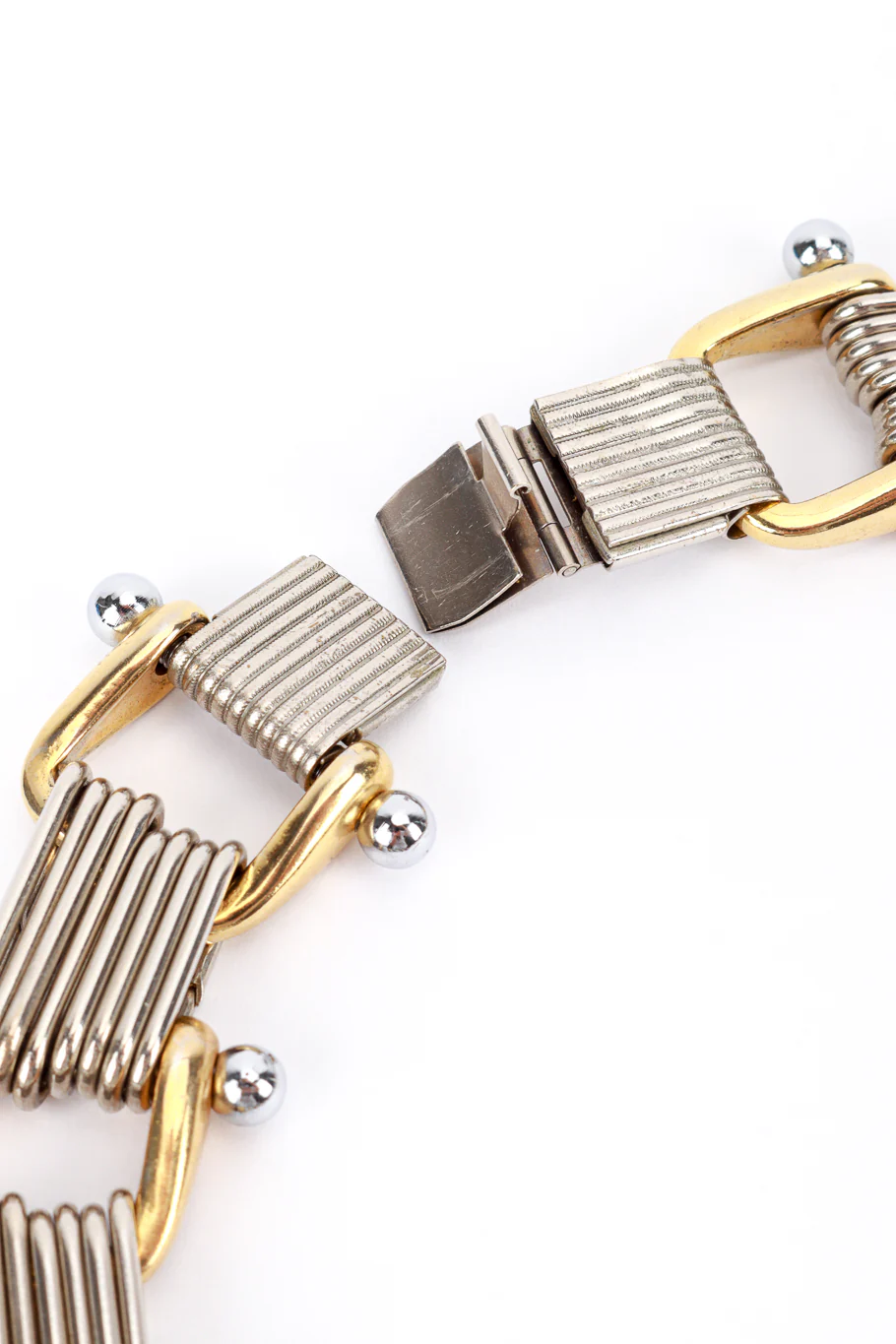 Mixed Metal Chain Collar Necklace - Image 5