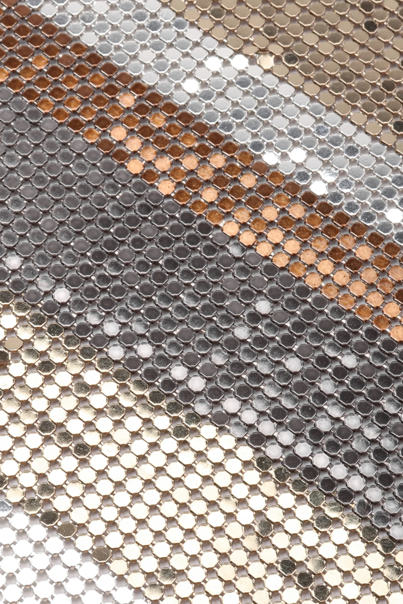 Mixed Metal Mesh Halter Top - Image 9