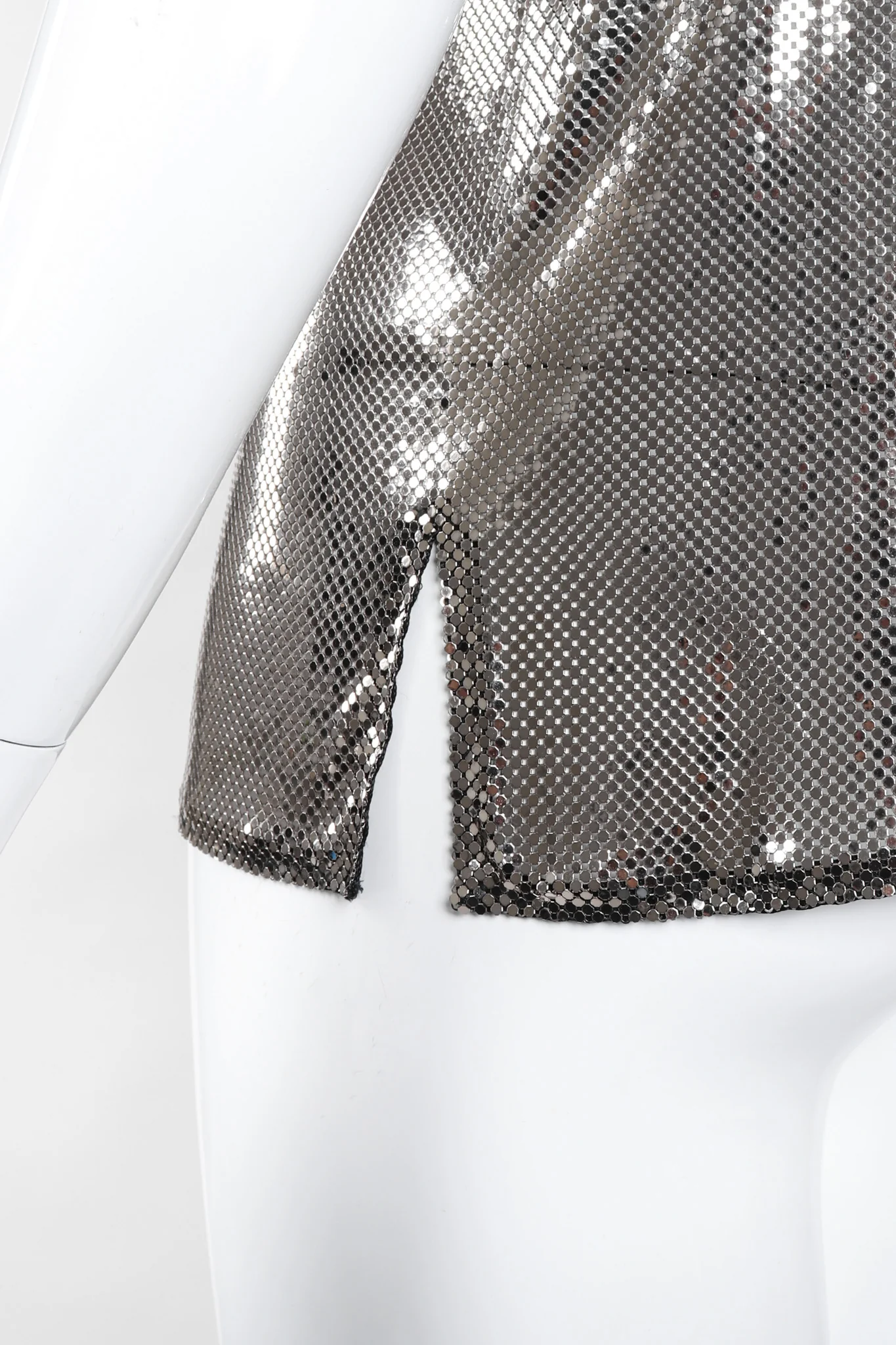 Mixed Metal Mesh Tee - Image 12