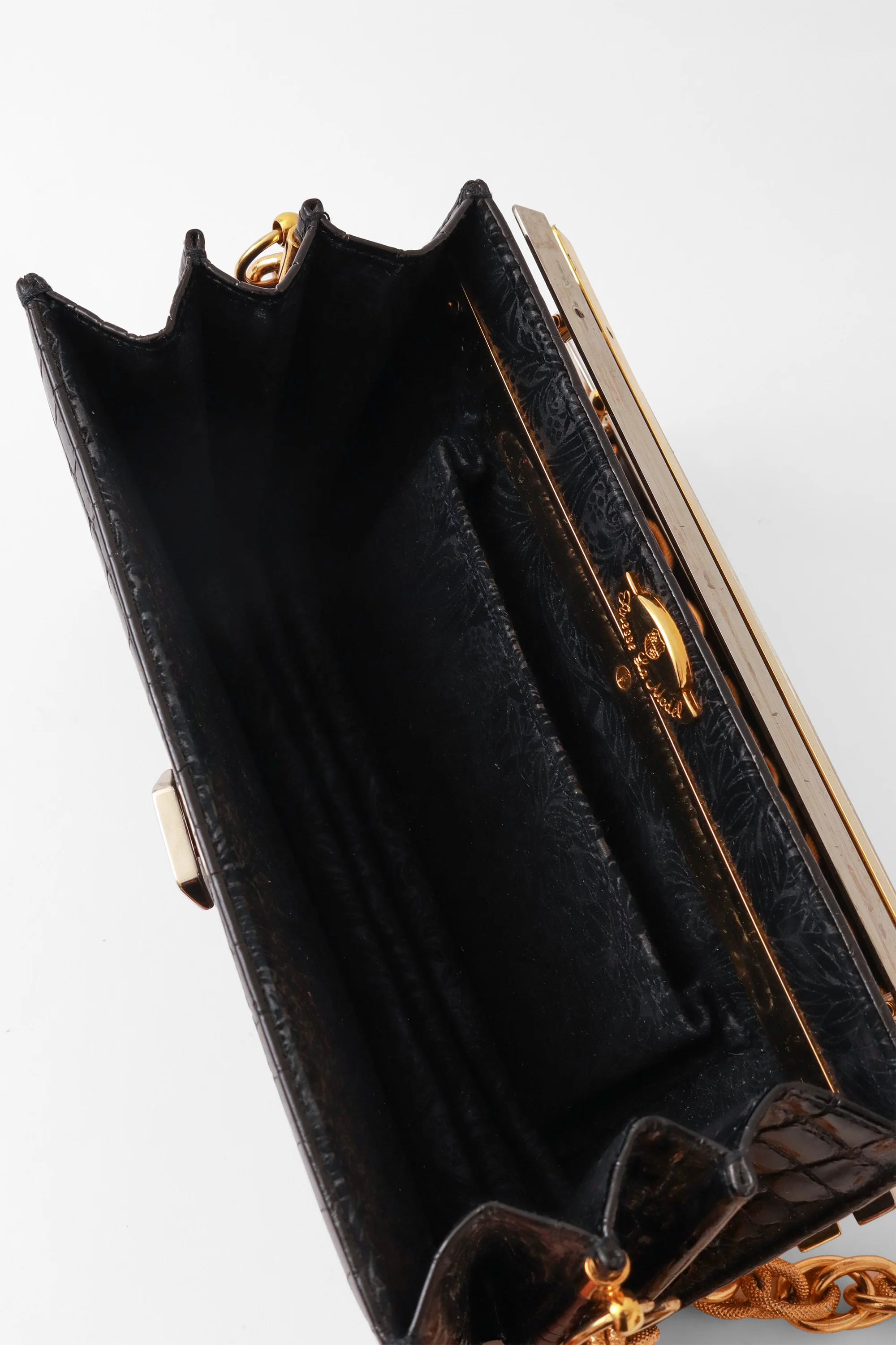Mixed Metal Reptile Bag - Image 3