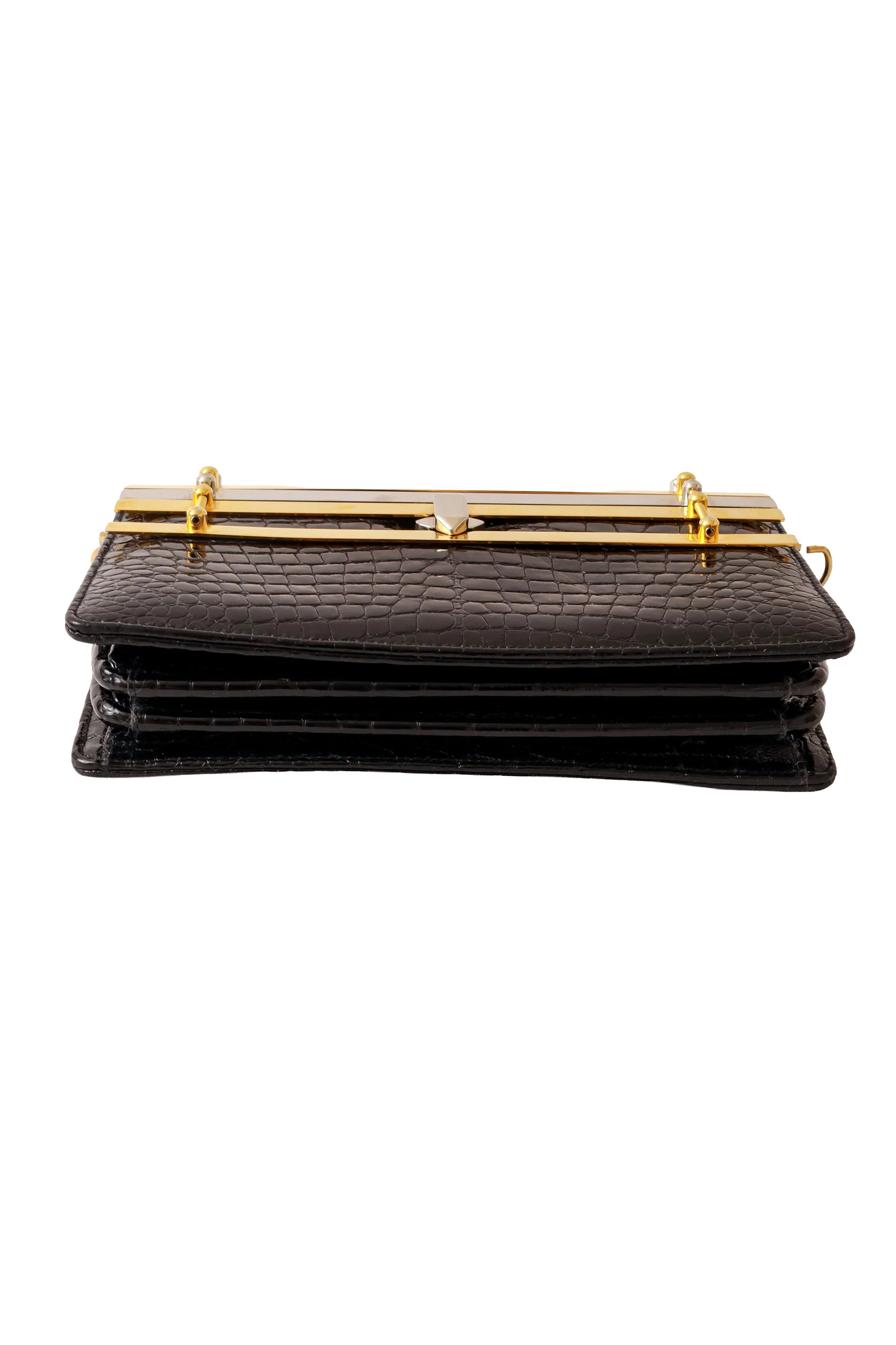 Mixed Metal Reptile Bag - Image 4