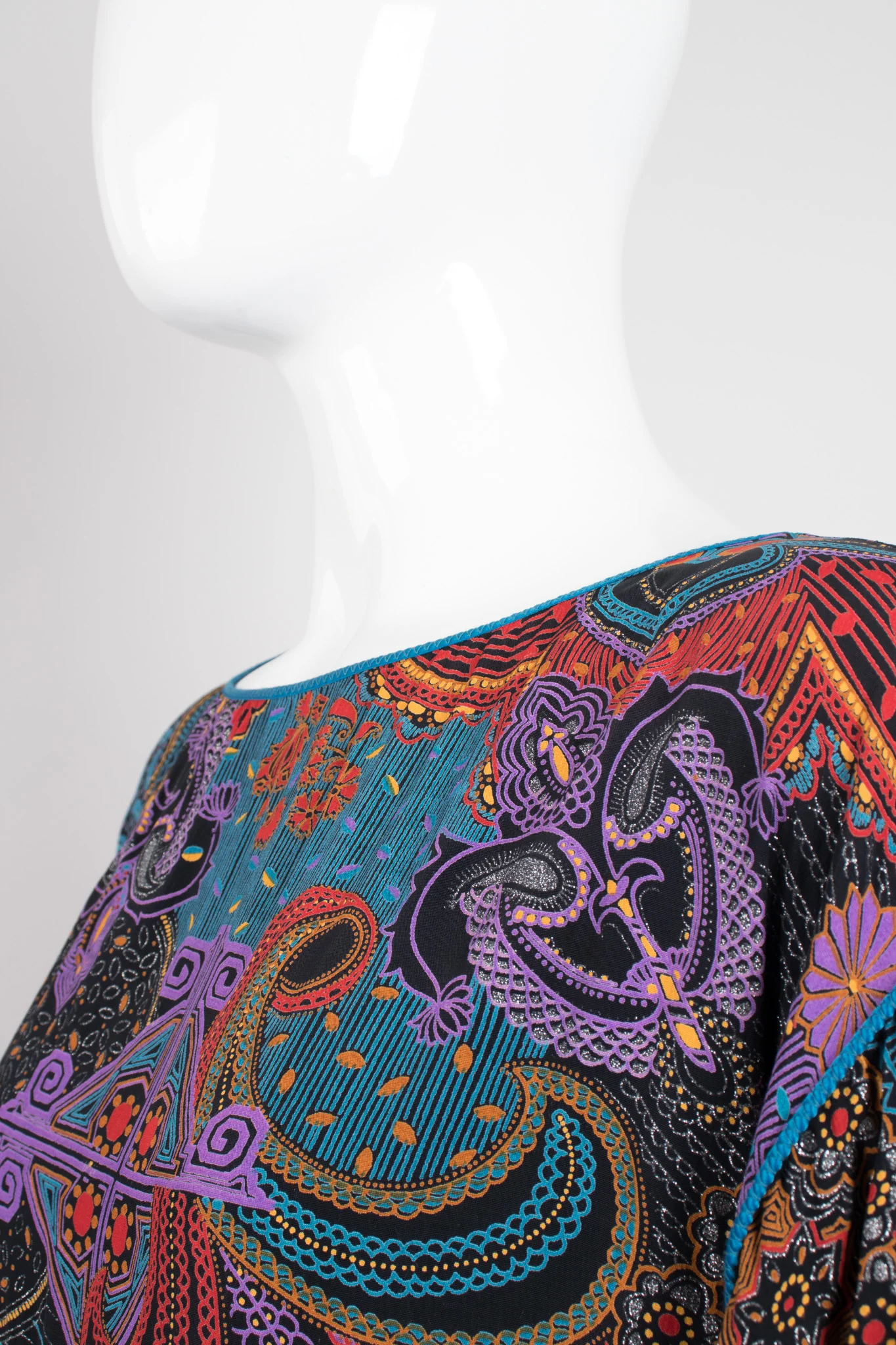 Mixed Paisley Print Tunic - Image 9