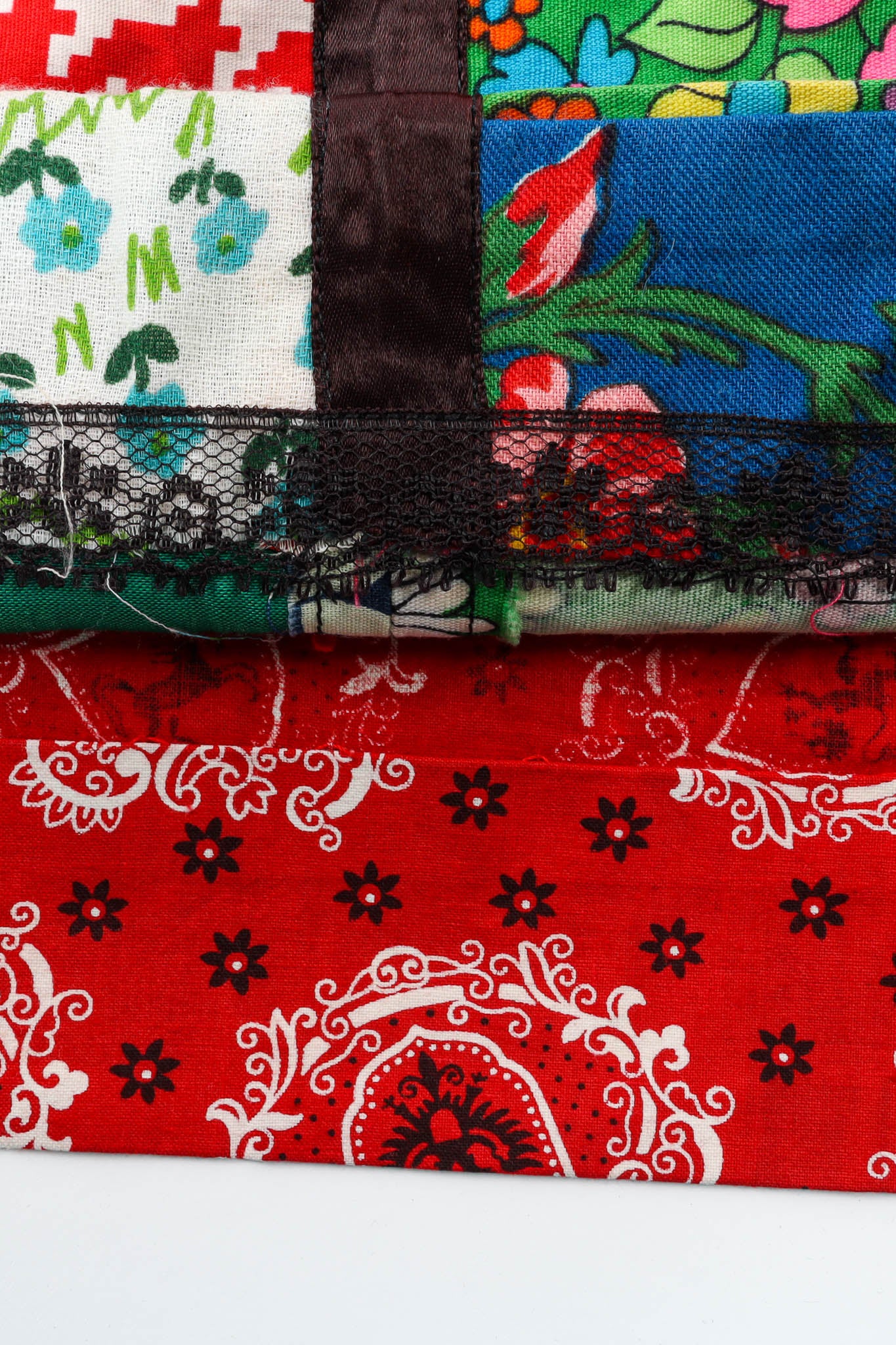 Mixed Patchwork Skirt - Image 12