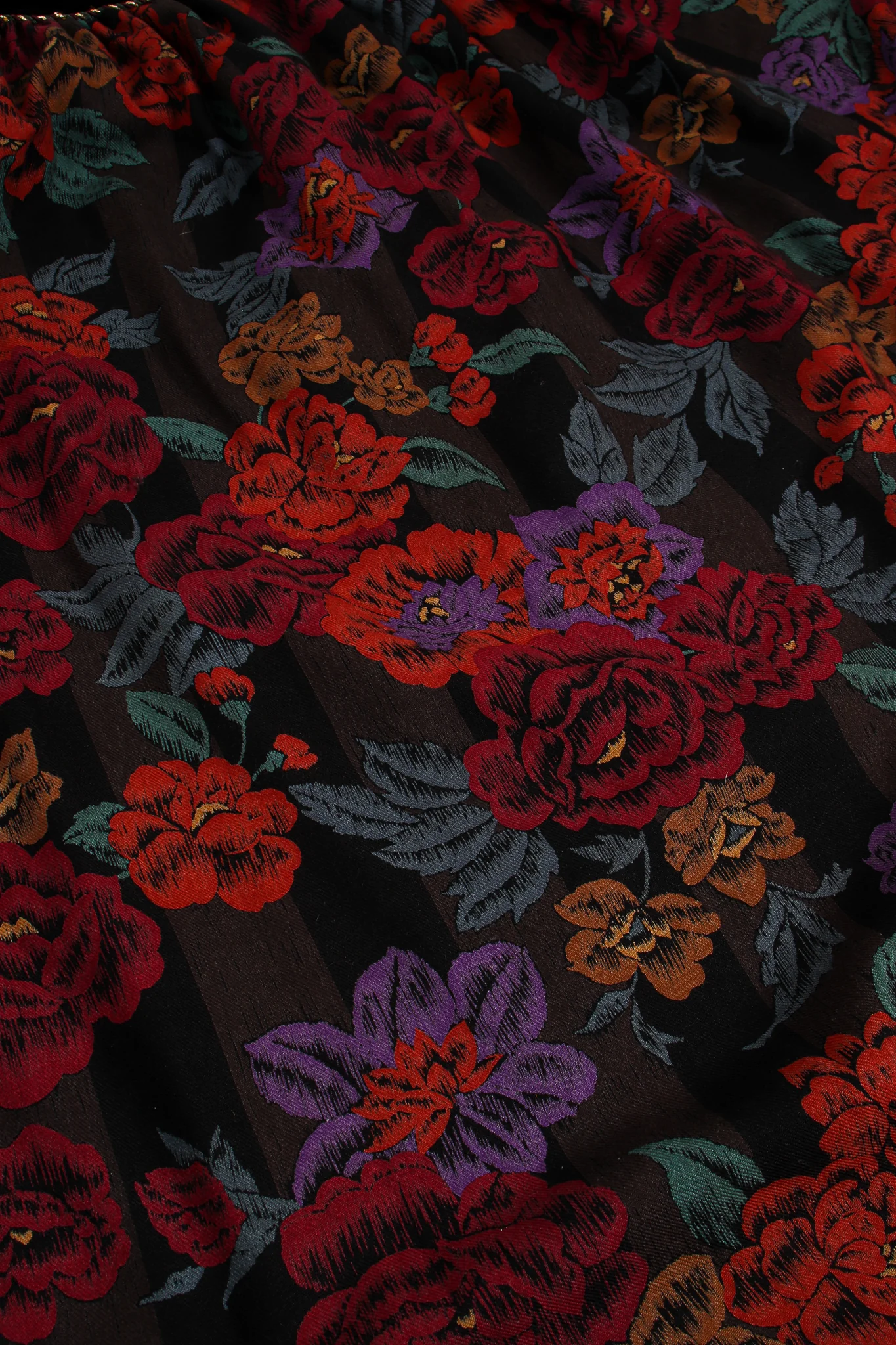 Mixed Print Floral Paisley Blouse & Skirt Set - Image 17