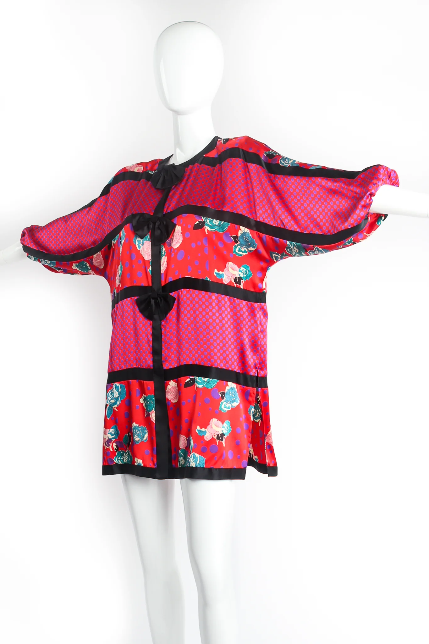 Mixed Print Longline Top - Image 6