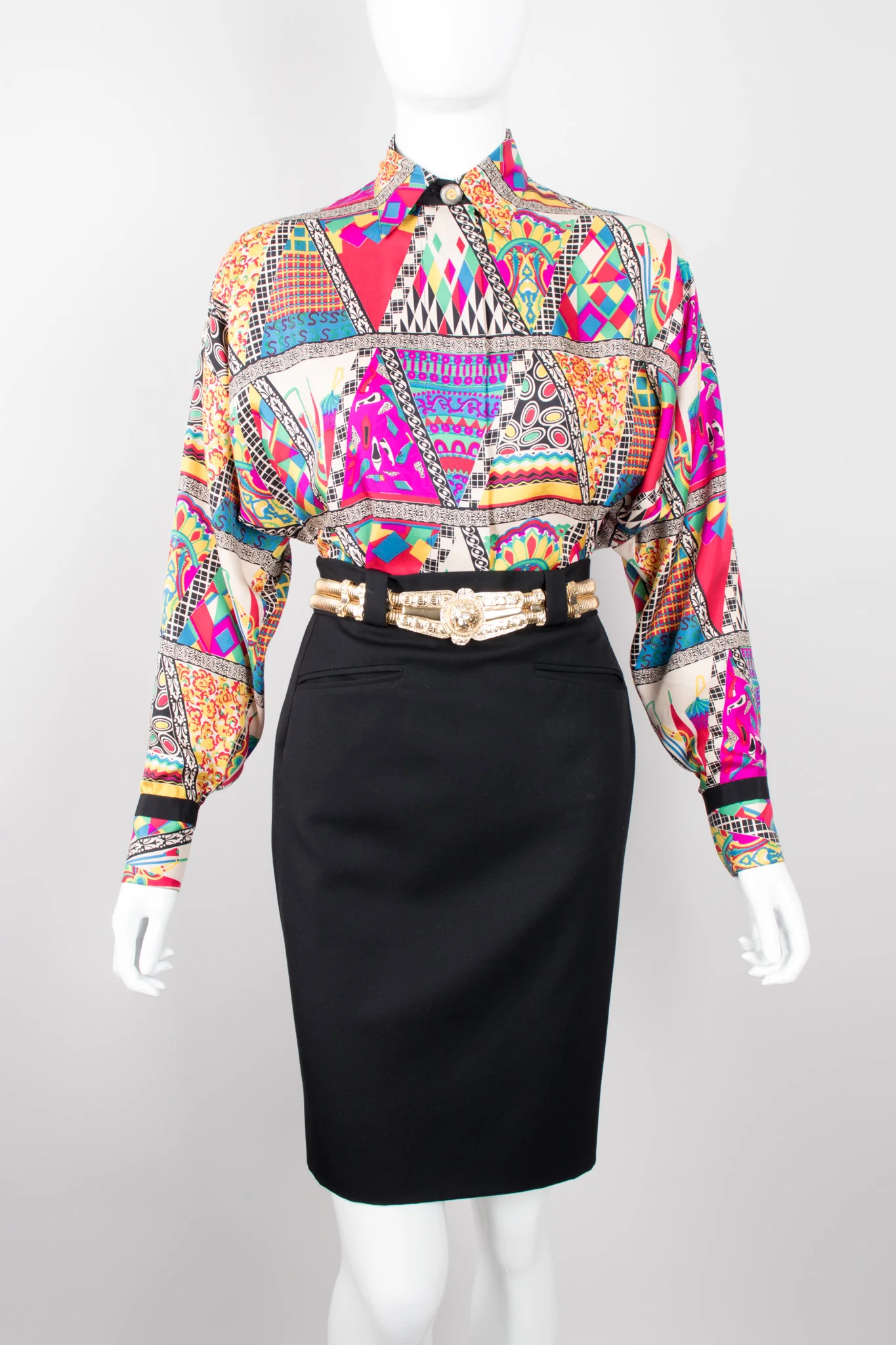 Mixed Print Shirt - Image 10
