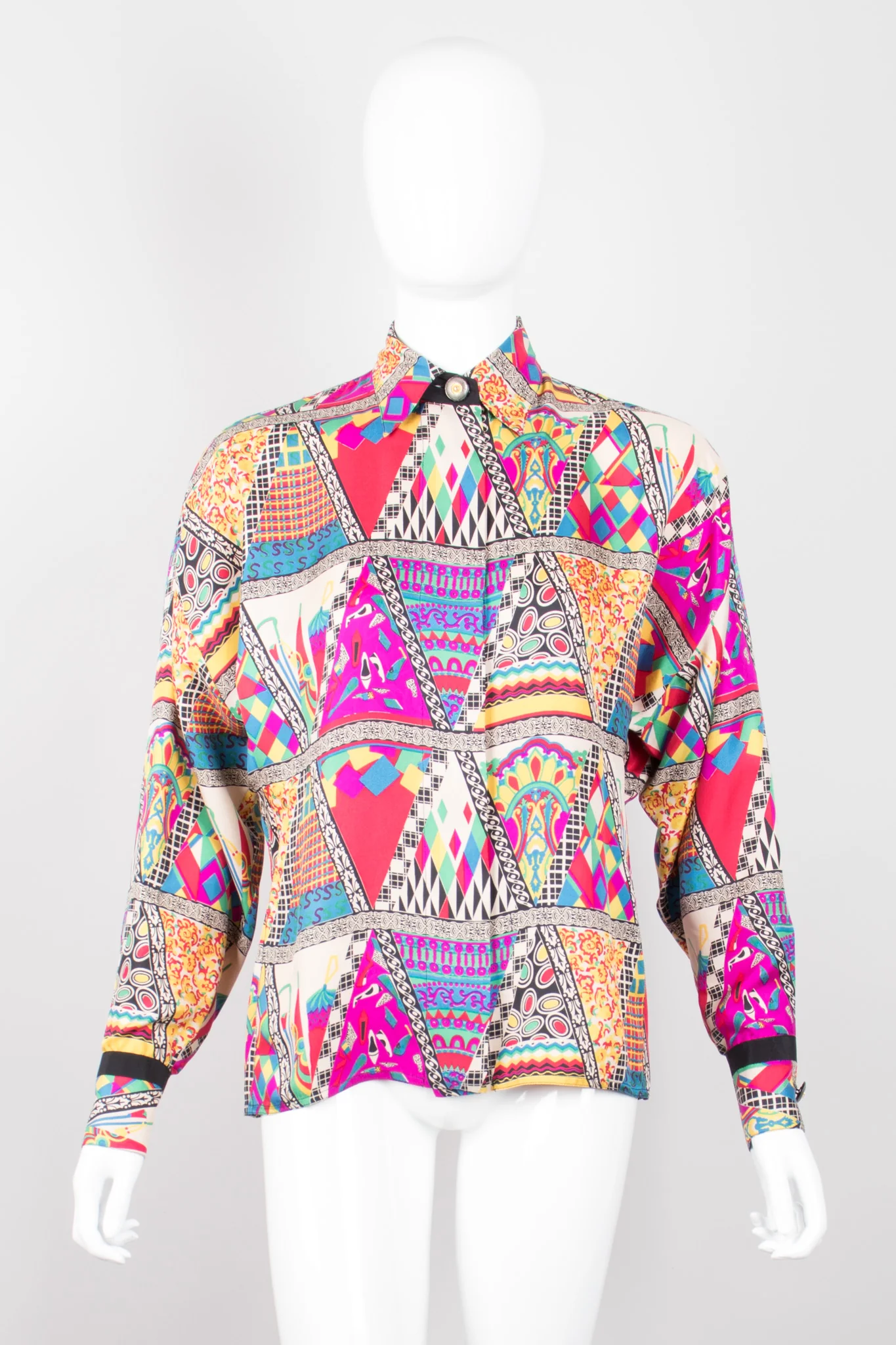 Mixed Print Shirt - Image 3