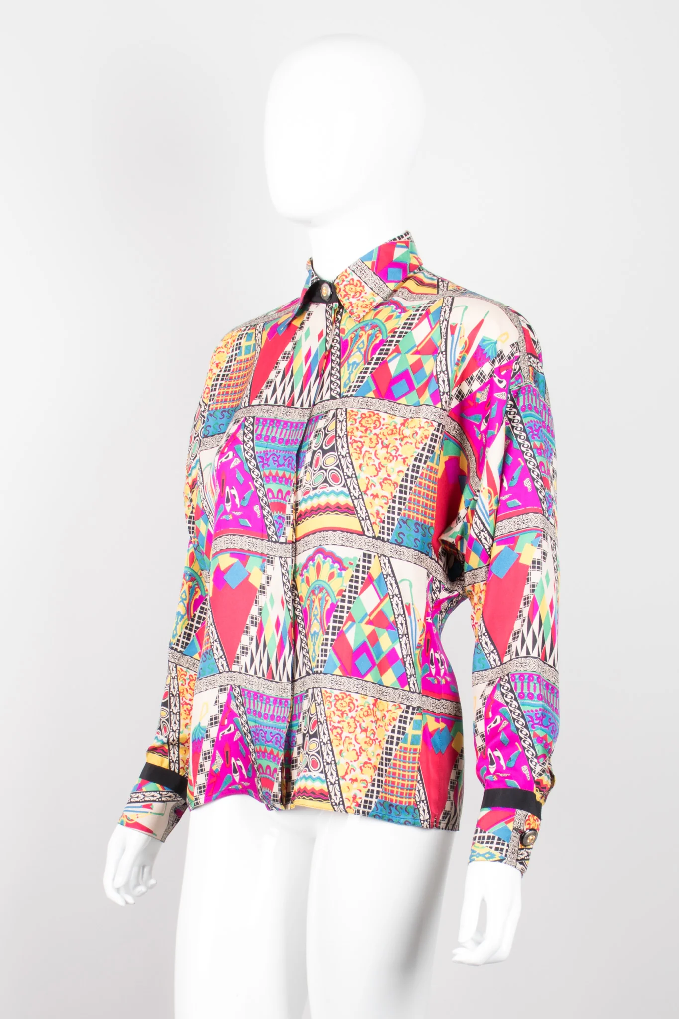 Mixed Print Shirt - Image 4