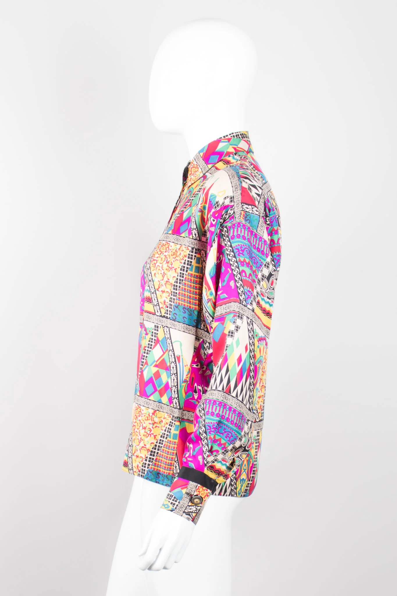 Mixed Print Shirt - Image 5