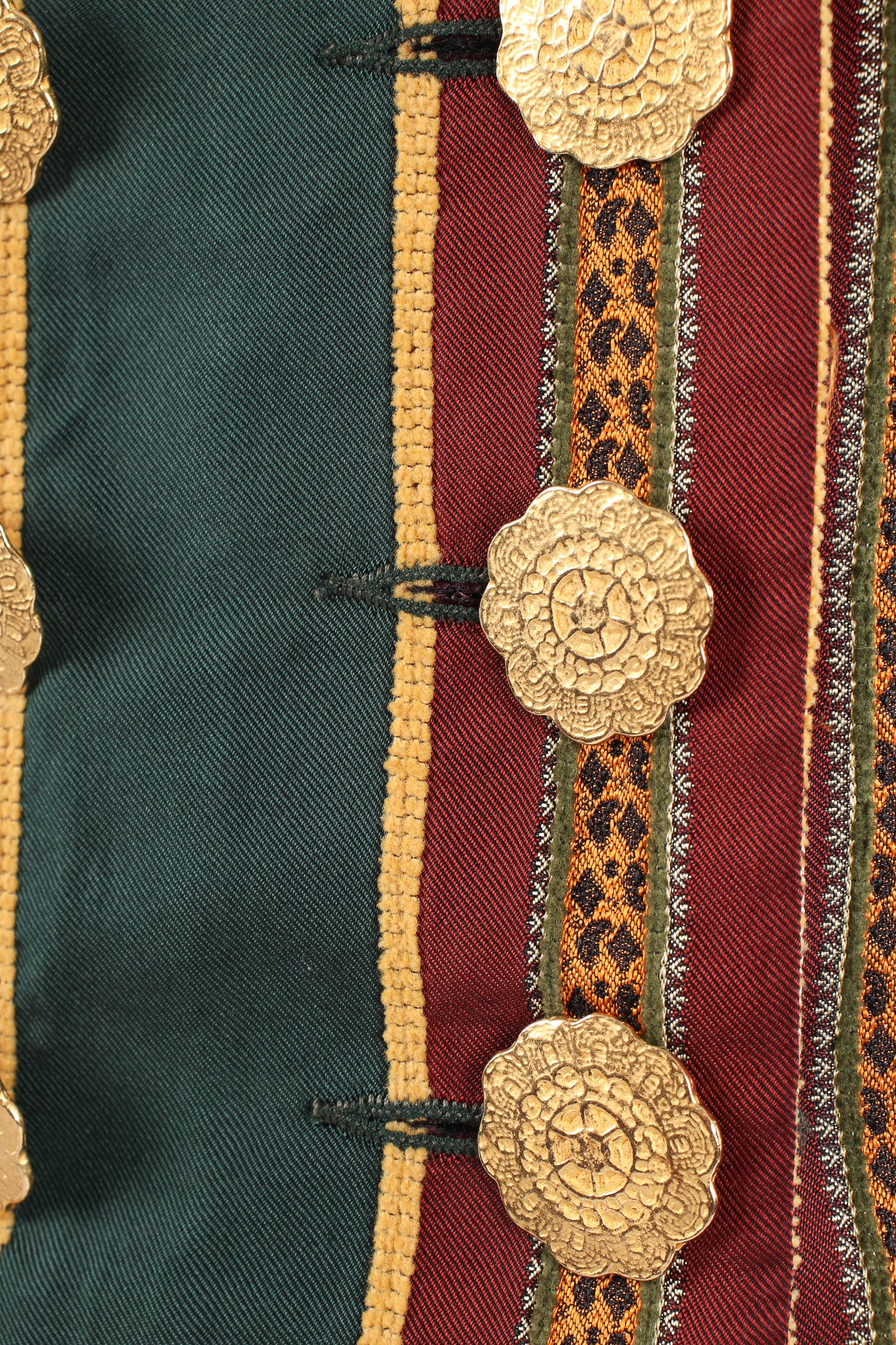 Mixed Print Silk Vest - Image 12