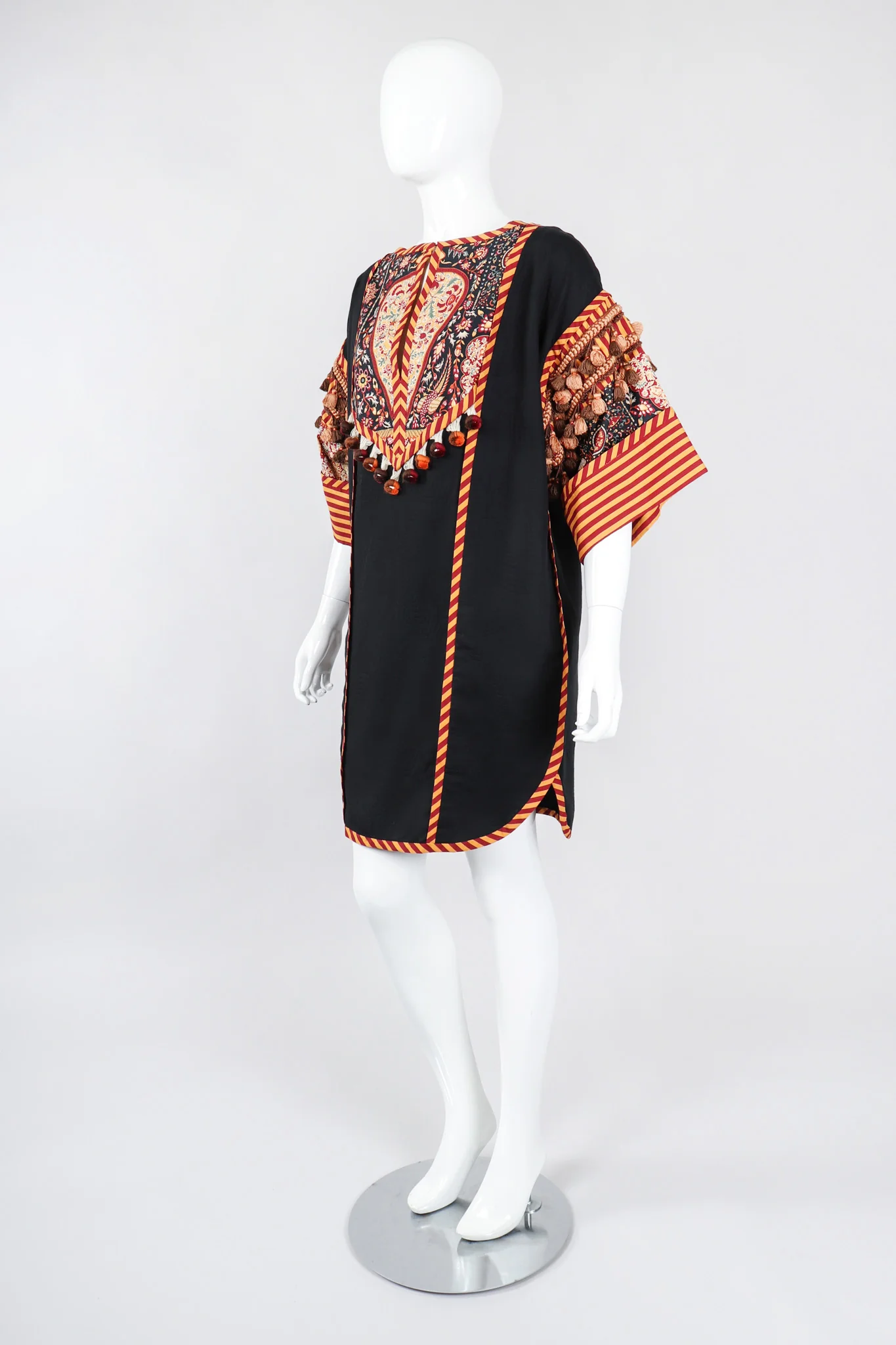 Mixed Print Tunic Minidress - Image 3