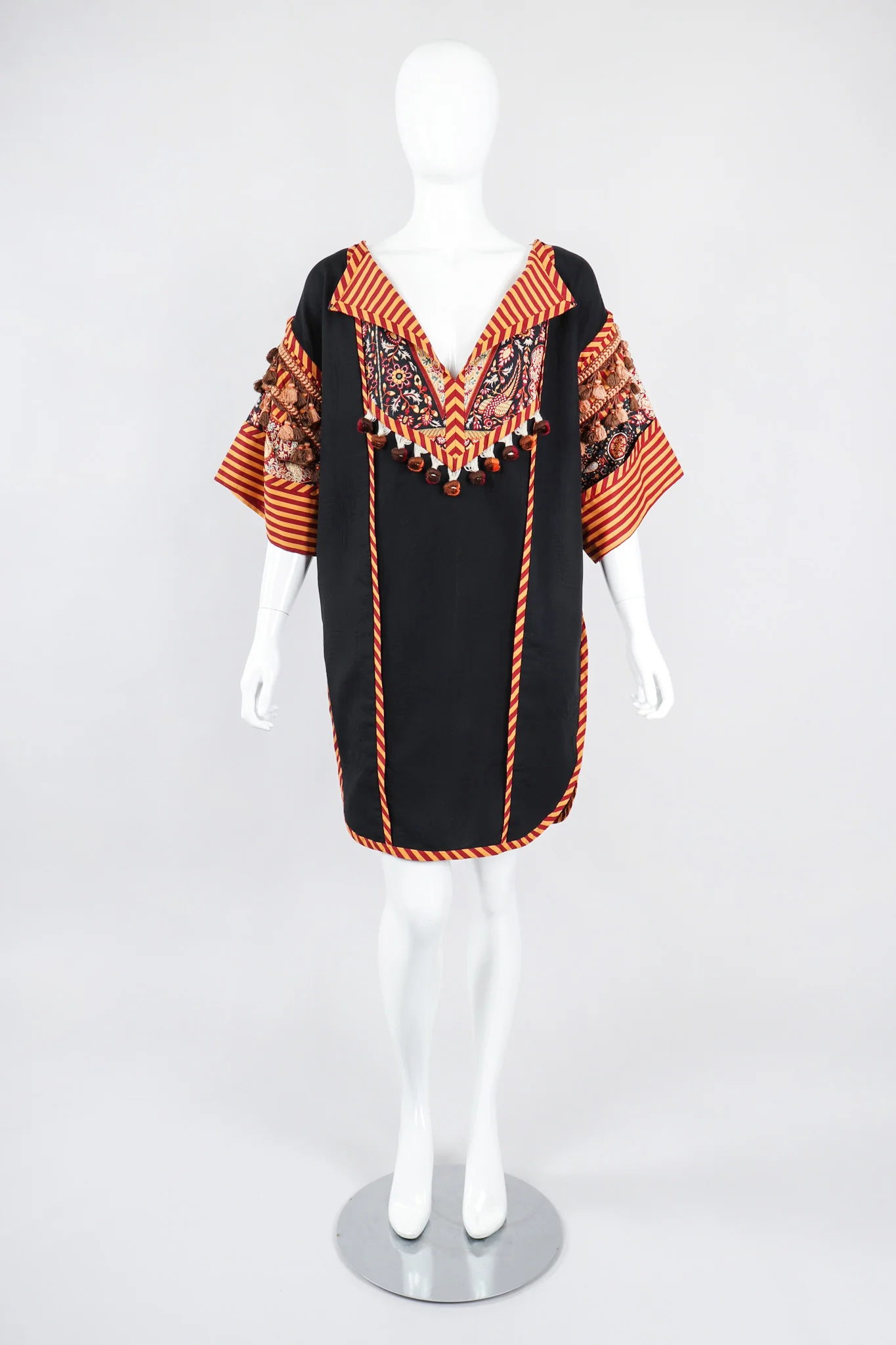 Mixed Print Tunic Minidress - Image 7