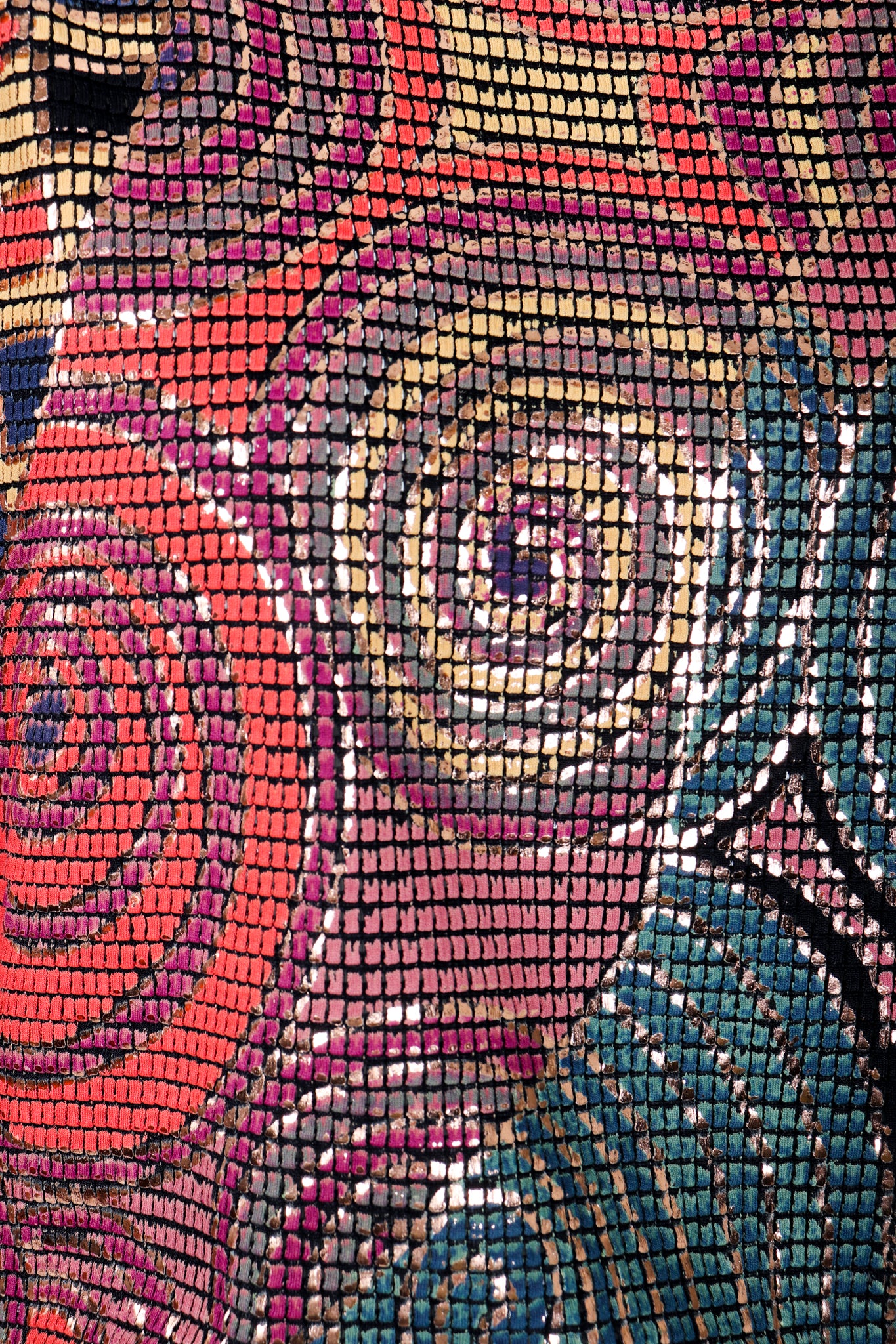 Mosaic Keyhole Back Dress - Image 7