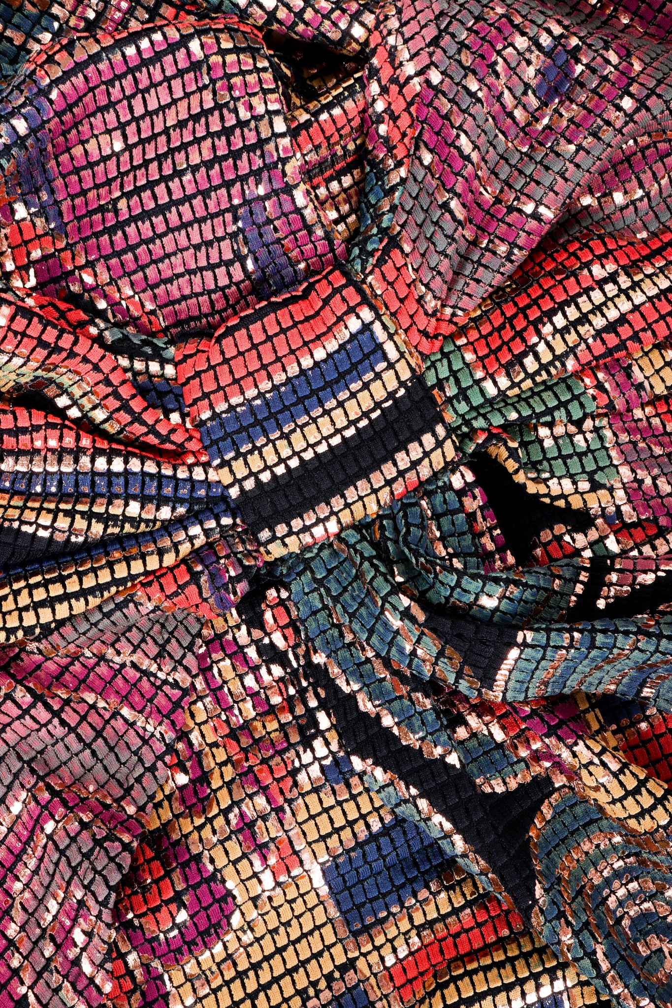 Mosaic Keyhole Back Dress - Image 9