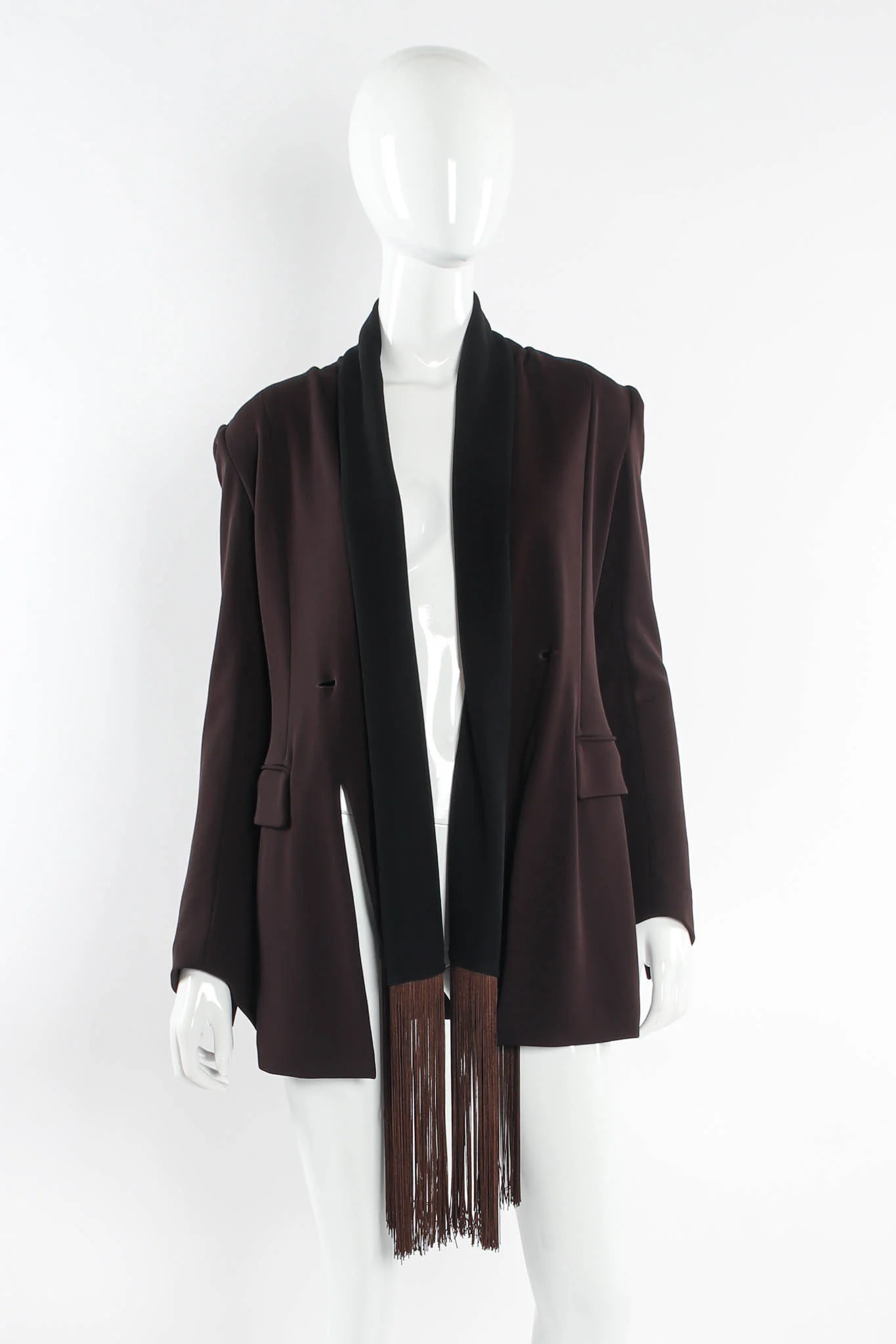 Shawl Fringe Jacket