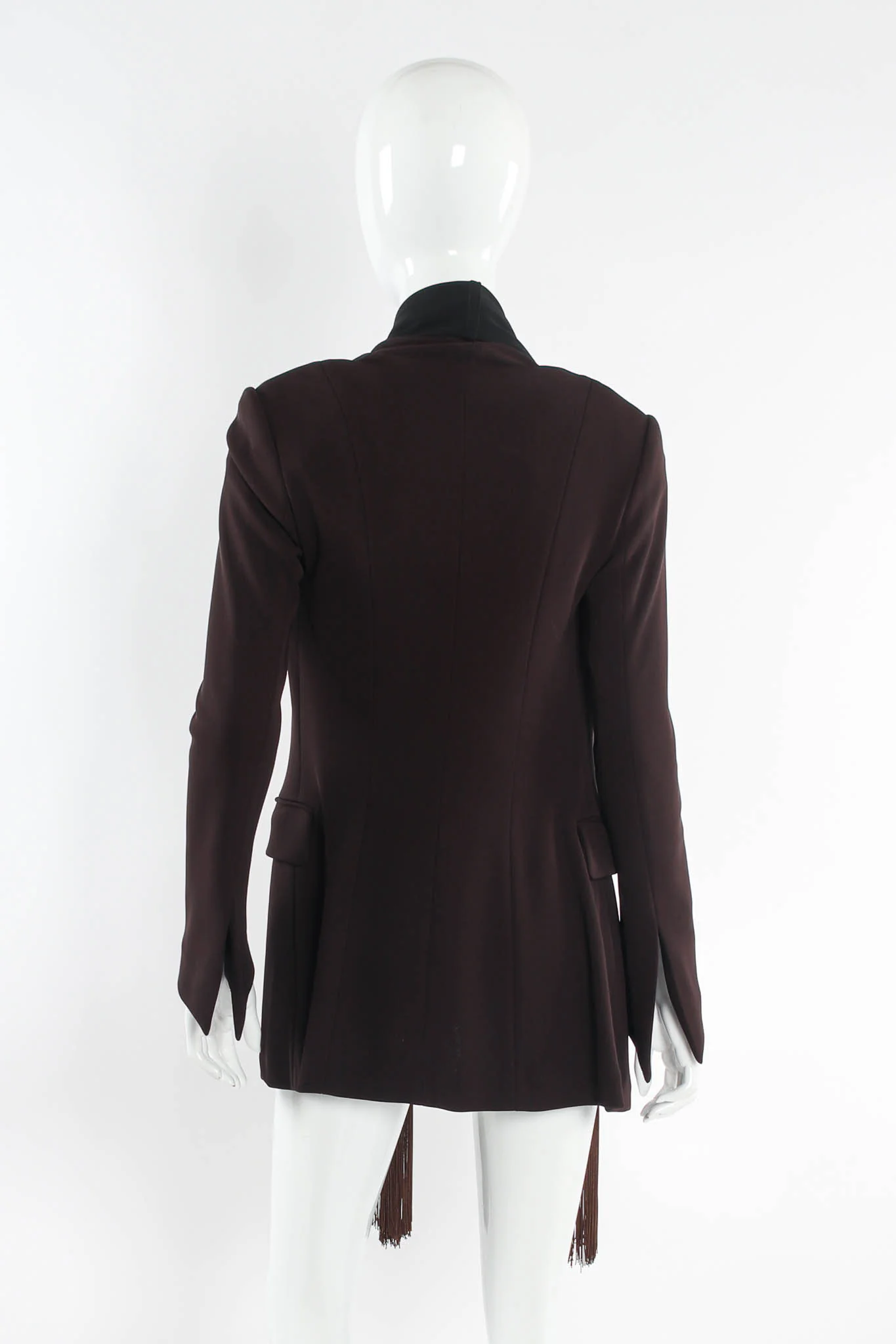 Shawl Fringe Jacket - Image 4