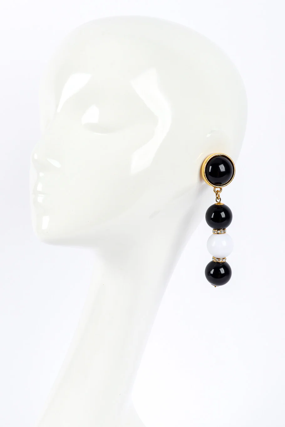 Mod Ball Drop Earrings - Image 2