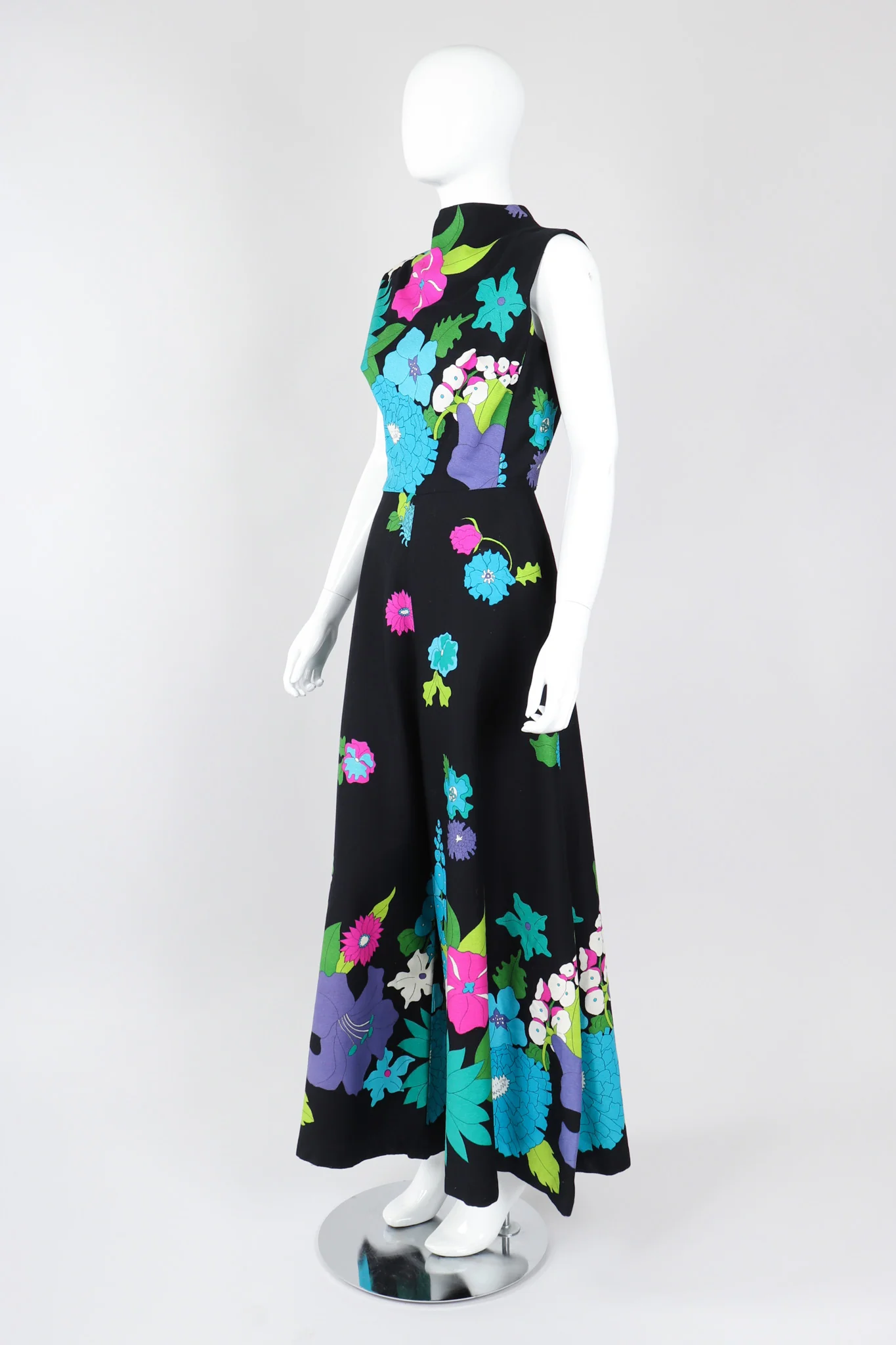Mod Hot Floral Jumpsuit - Image 5