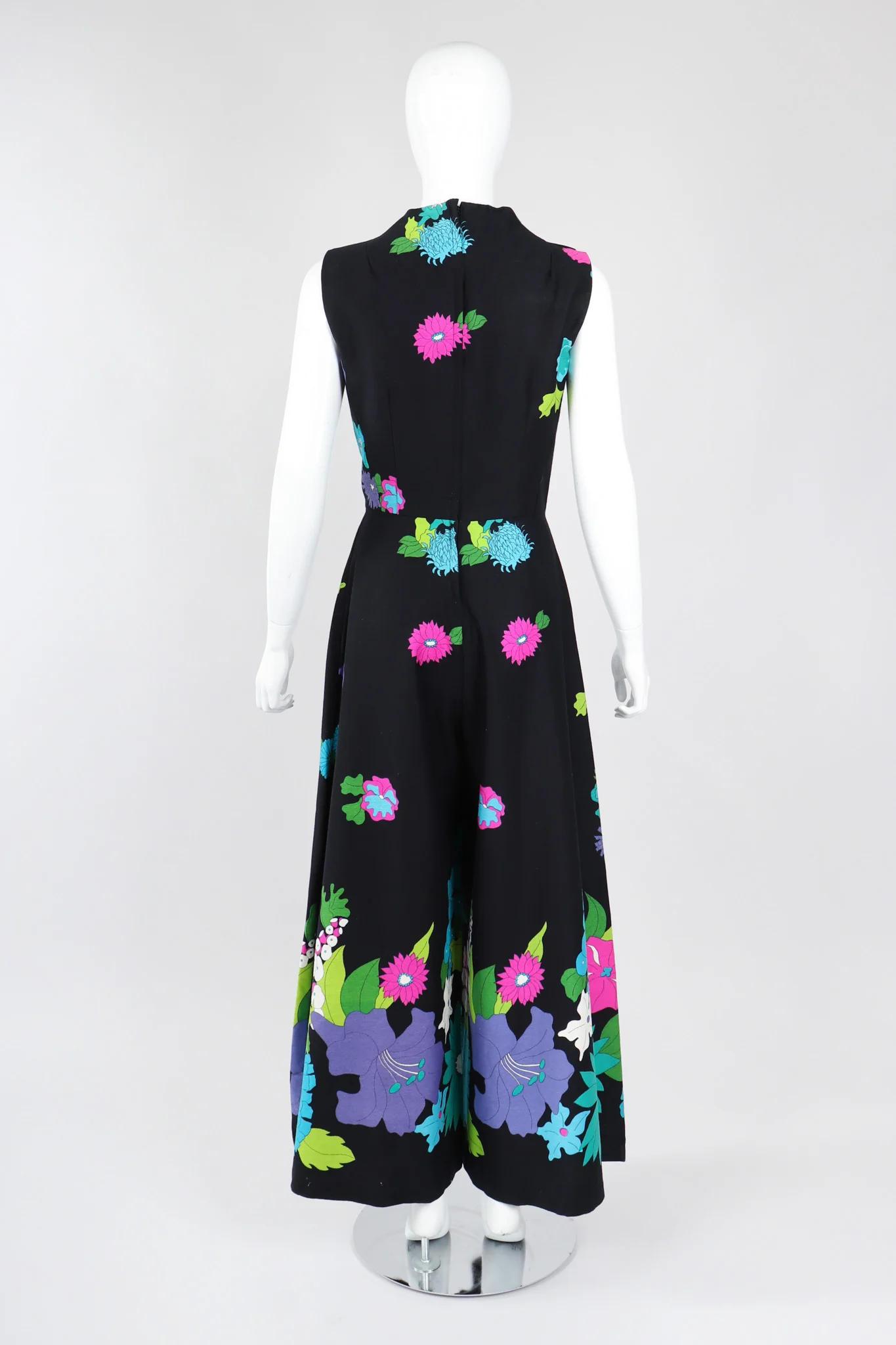 Mod Hot Floral Jumpsuit - Image 7