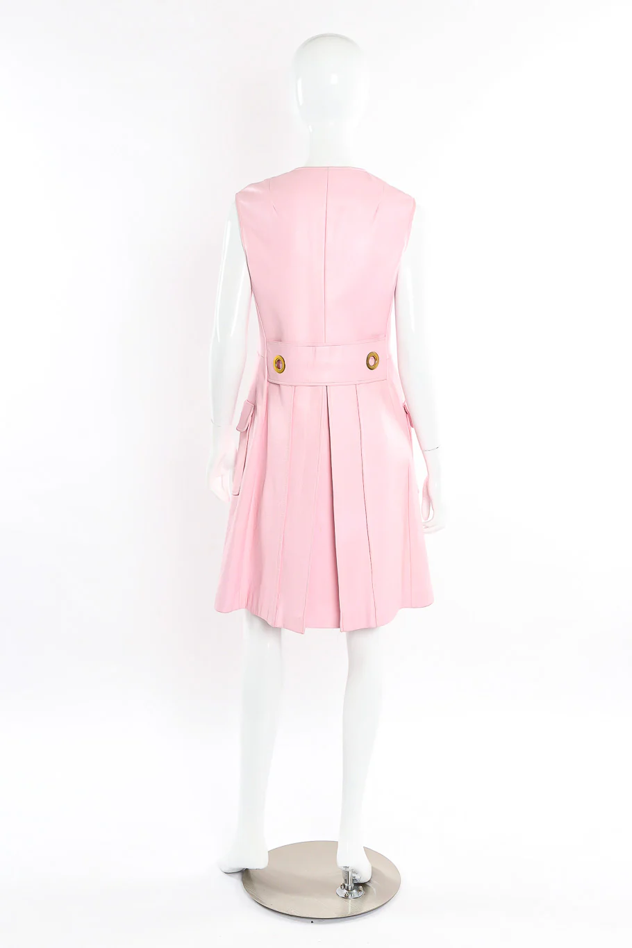 Mod Leather Dress - Image 4
