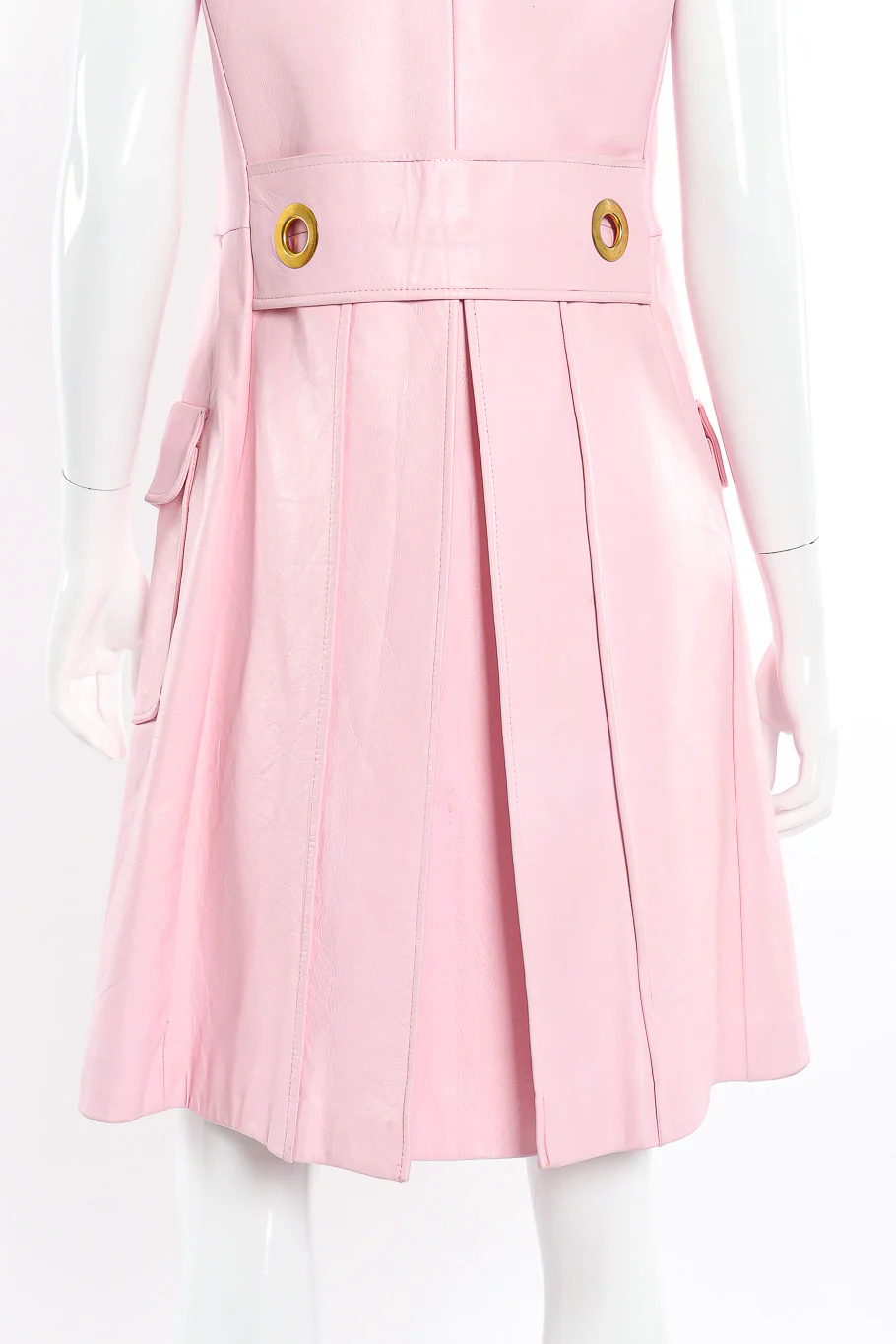 Mod Leather Dress - Image 5