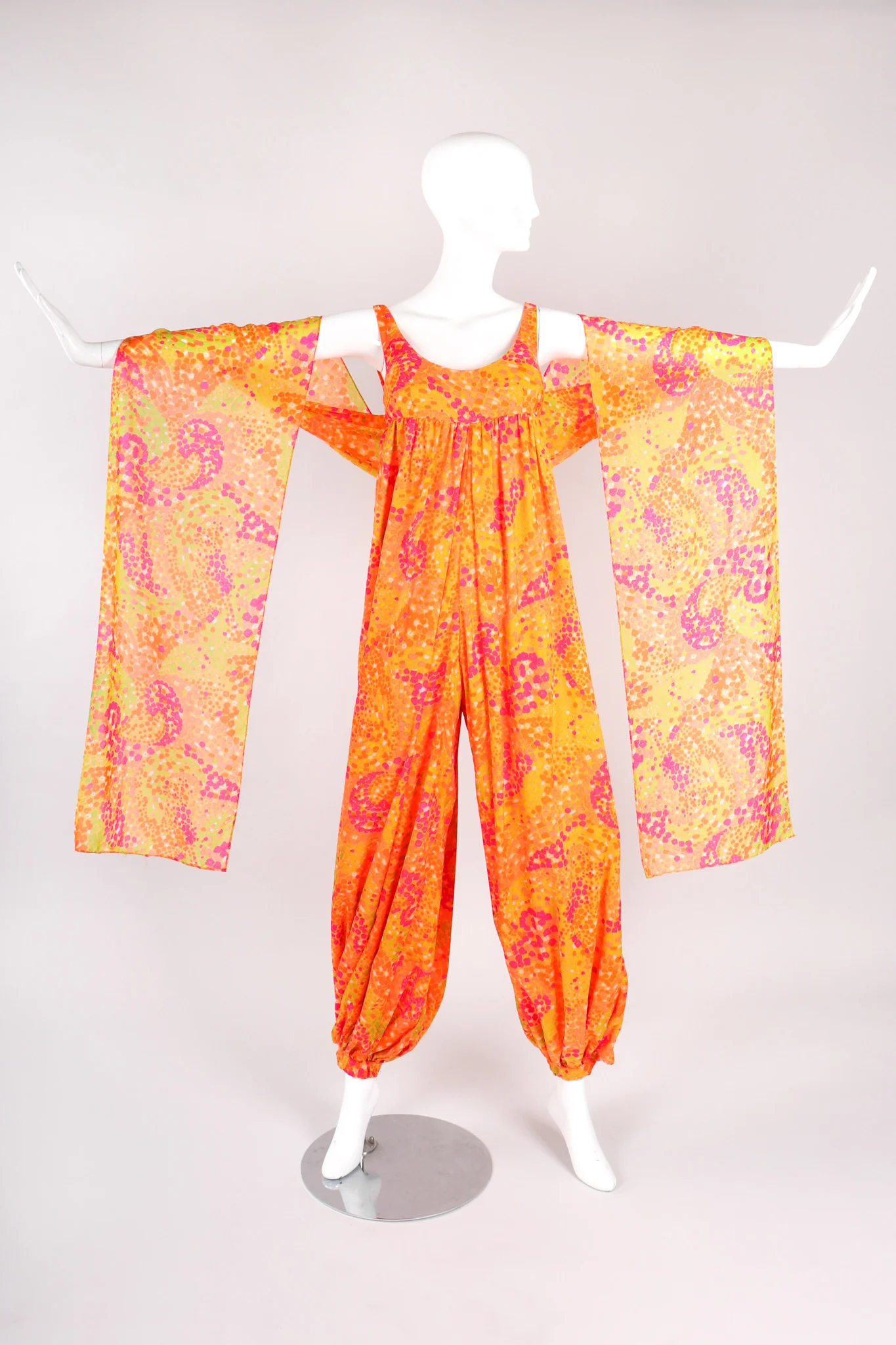 Mod Print Harem Jumpsuit - Image 11