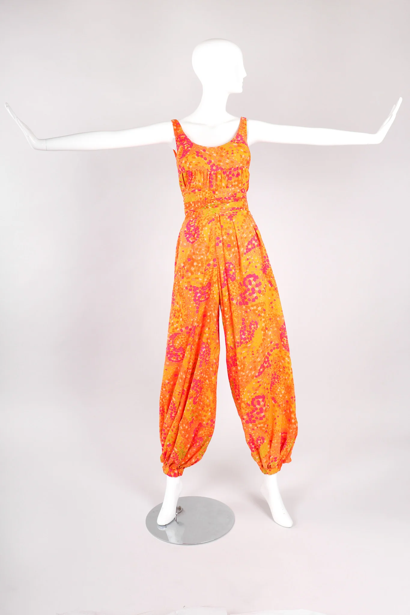 Mod Print Harem Jumpsuit - Image 13