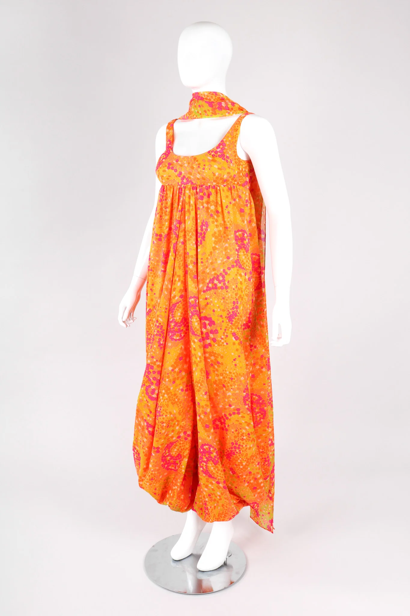 Mod Print Harem Jumpsuit - Image 4
