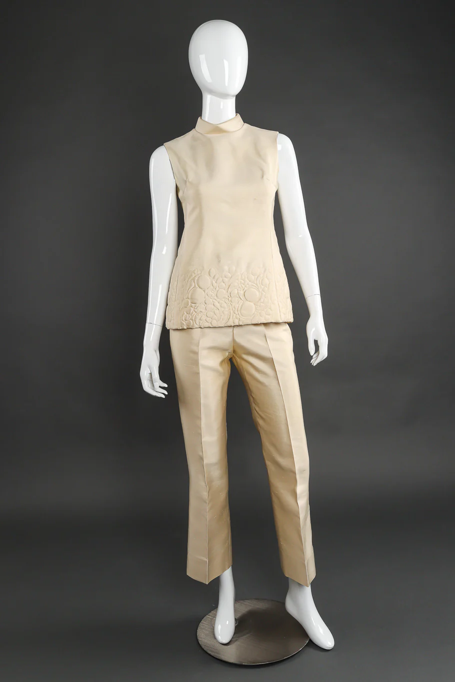 Mod Silk Top and Pant Set