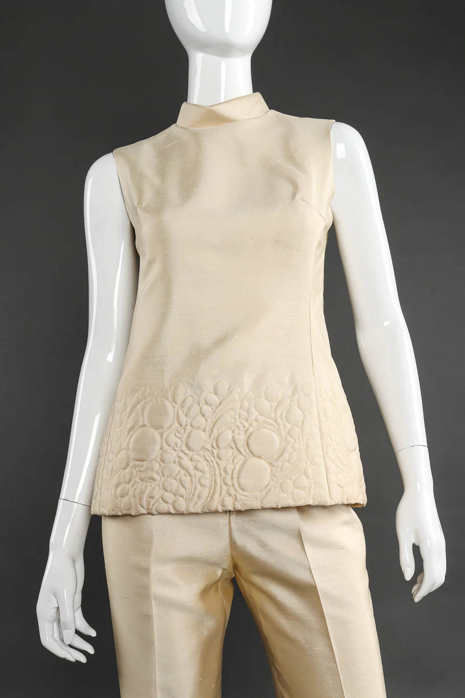 Mod Silk Top and Pant Set - Image 7