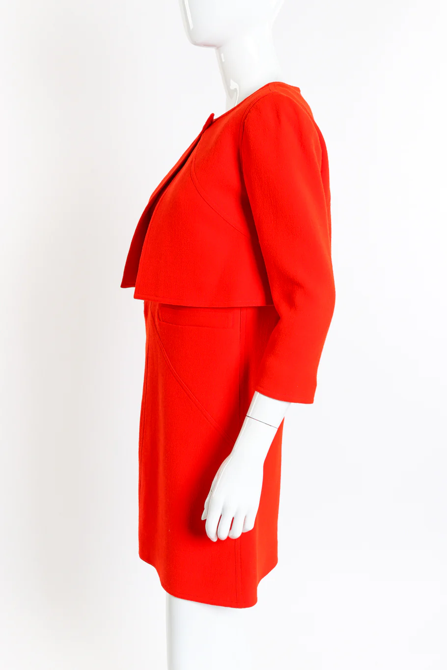 Mod Wool Jacket and Dress Set - Image 2