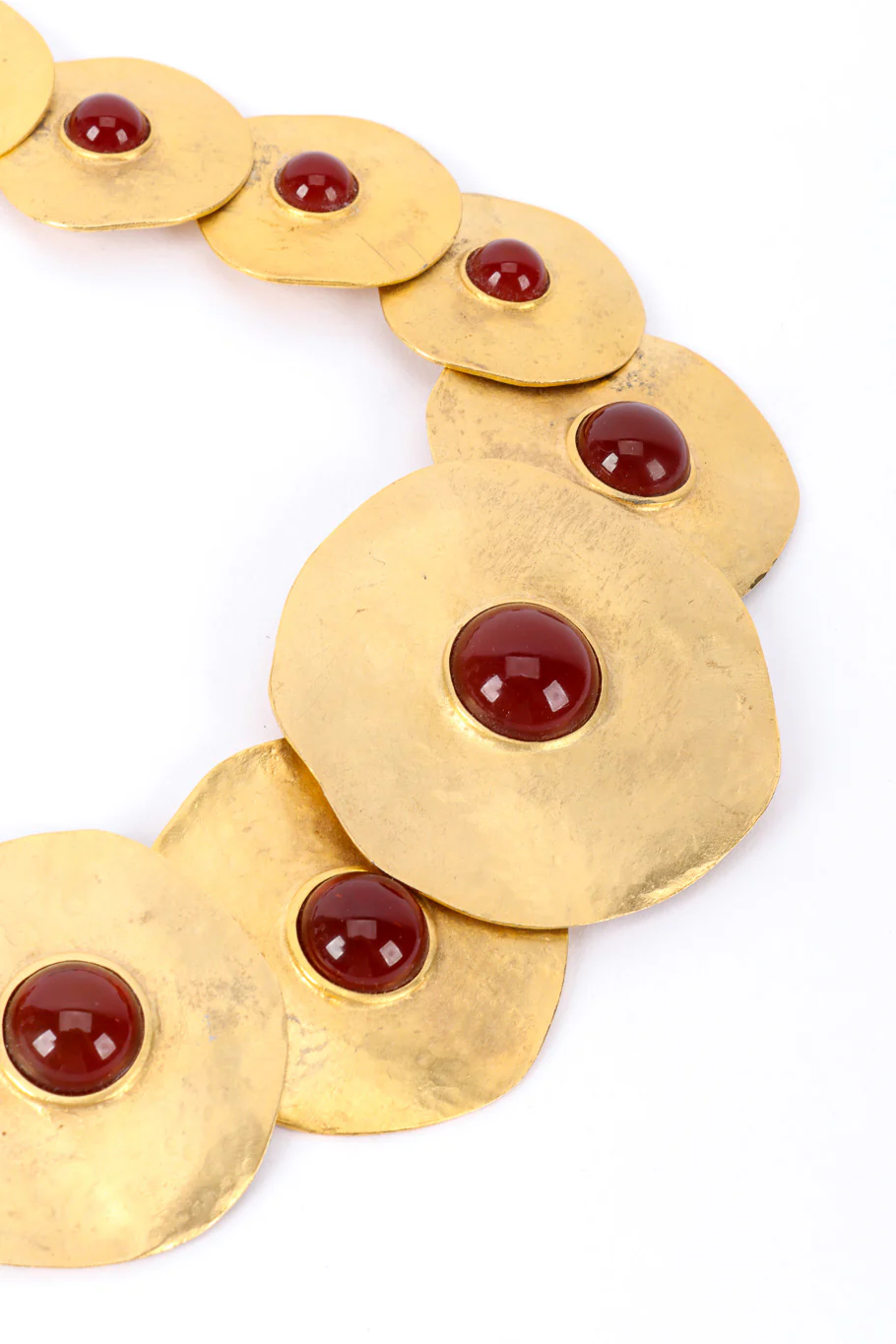 Modernist Disc Collar Necklace - Image 3