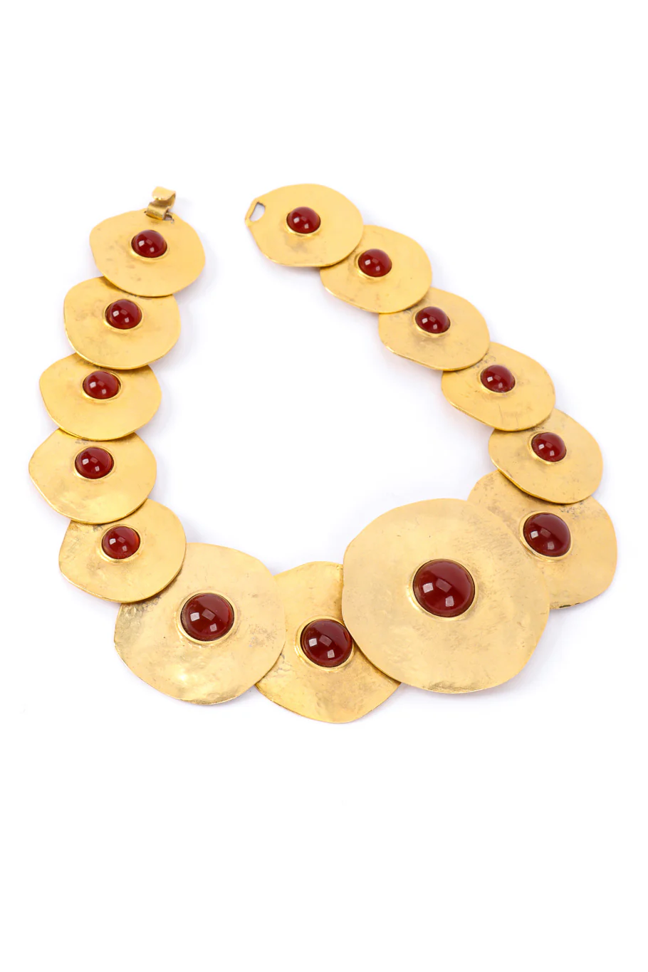 Modernist Disc Collar Necklace - Image 4