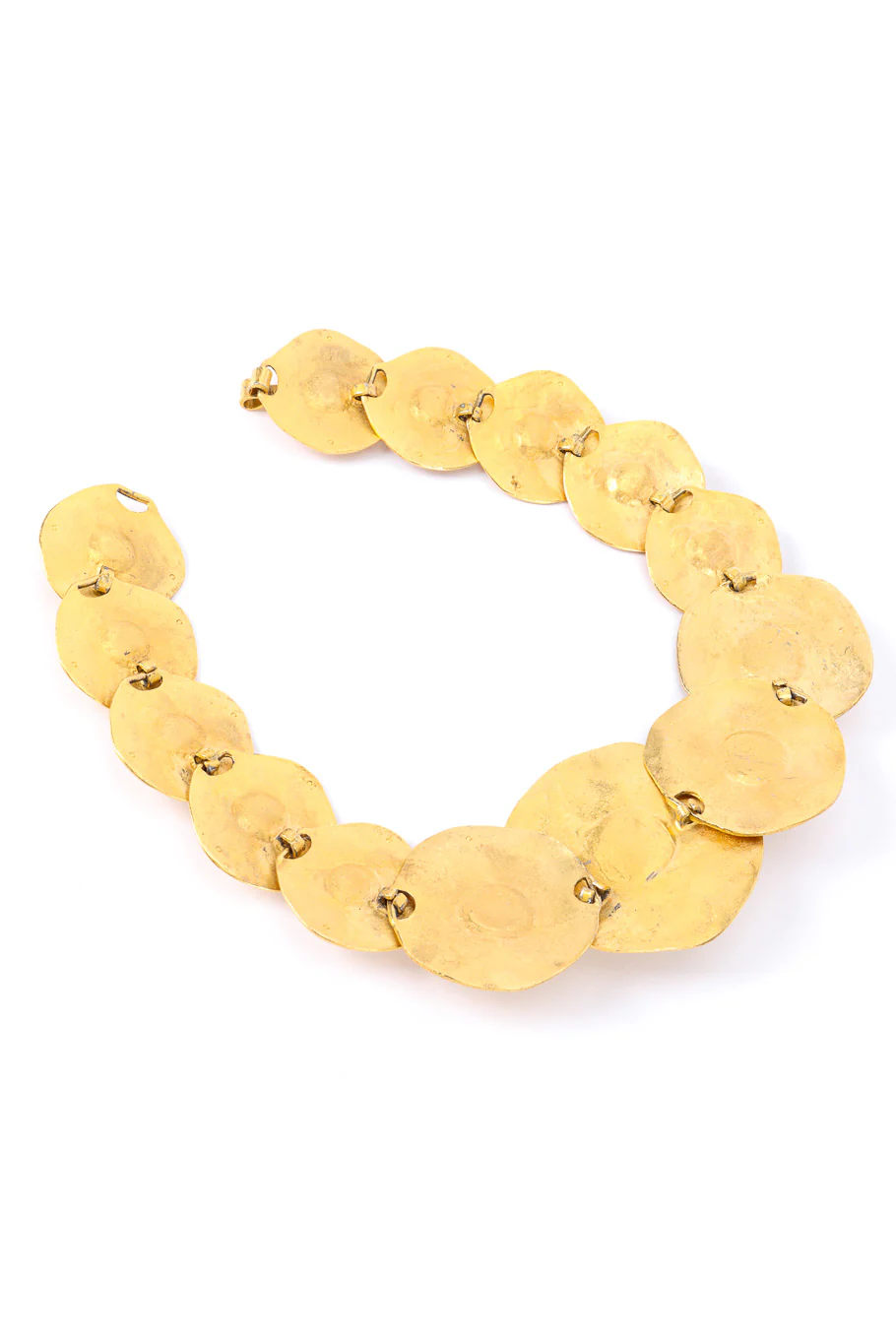 Modernist Disc Collar Necklace - Image 8