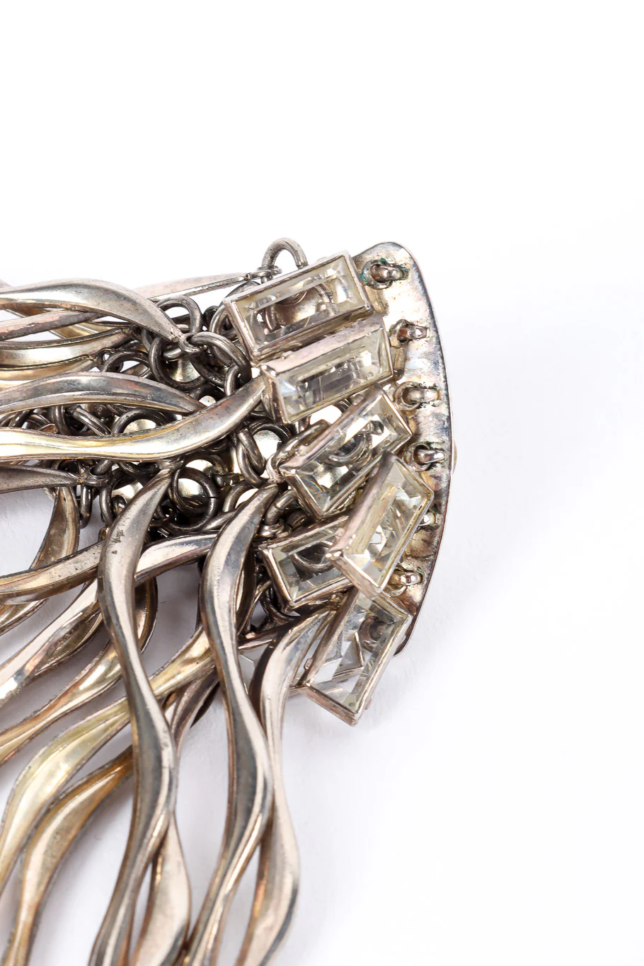 Modernist Fringe Earrings - Image 4