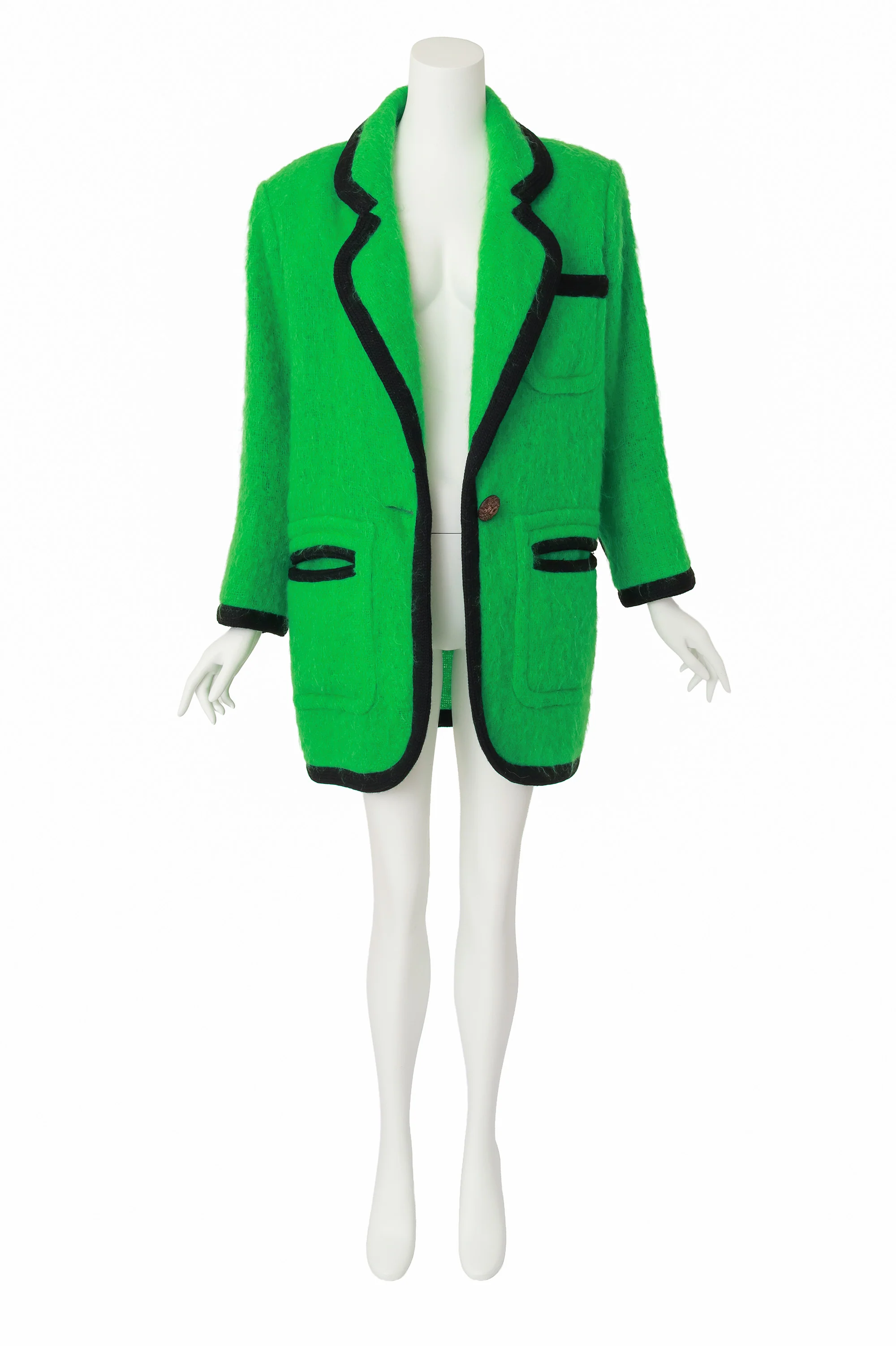 Mohair Boxy Blazer - Image 3