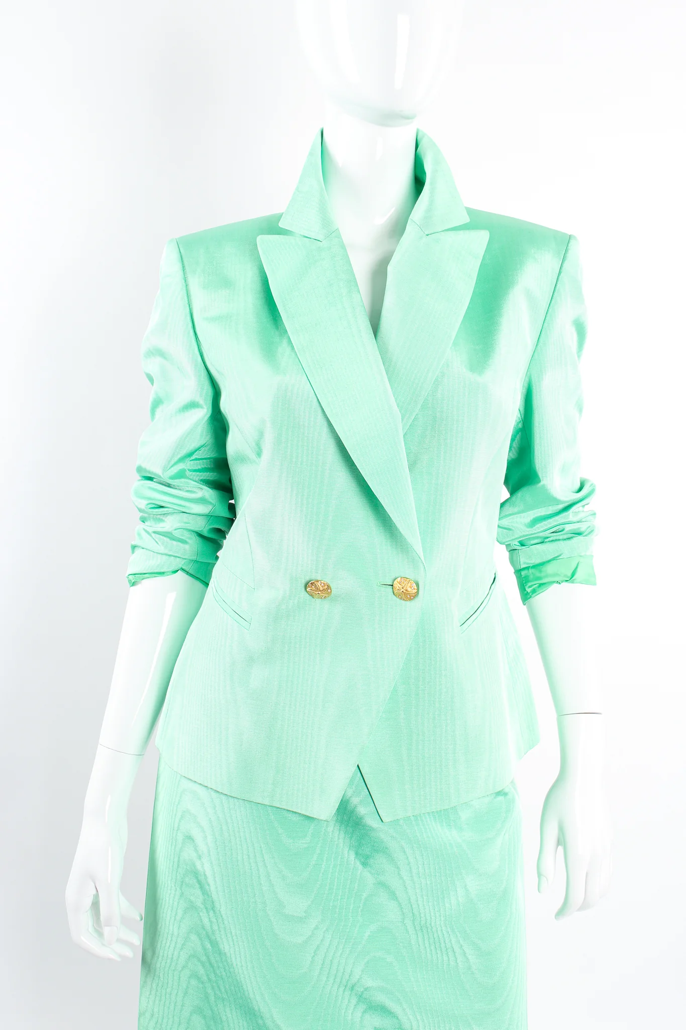 Moiré Jacket & Skirt Suit - Image 3