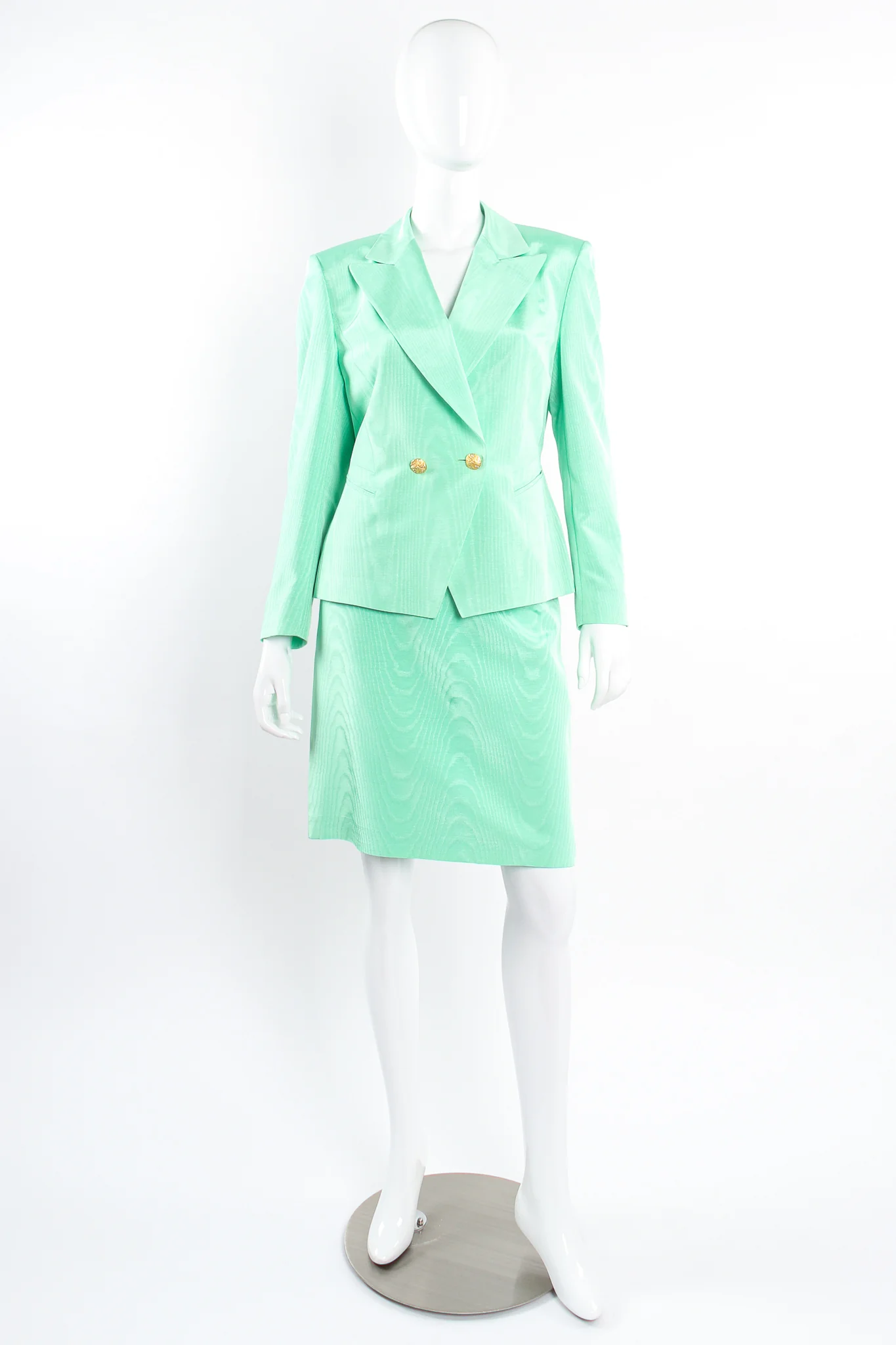 Moiré Jacket & Skirt Suit - Image 5
