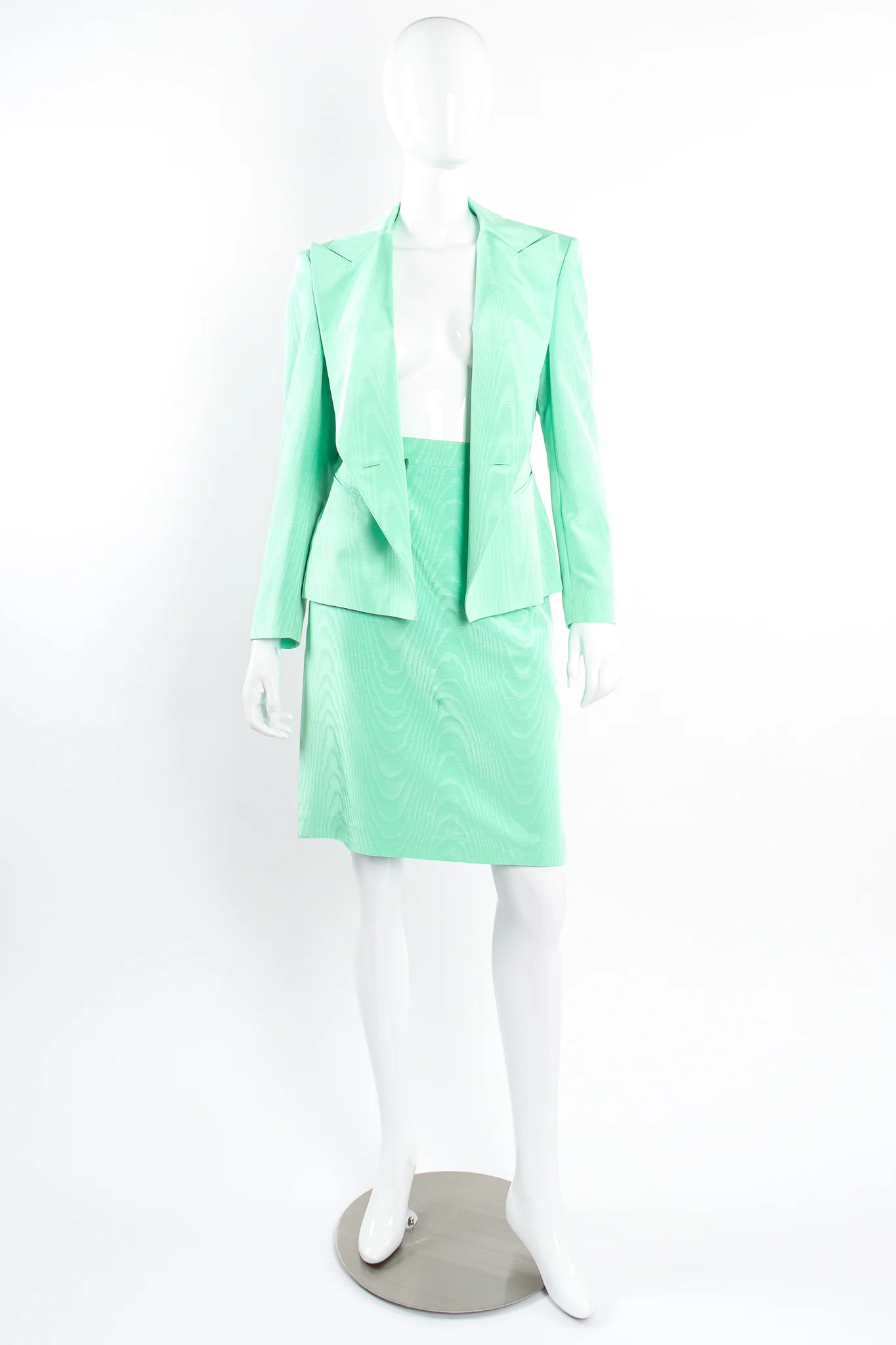 Moiré Jacket & Skirt Suit - Image 6