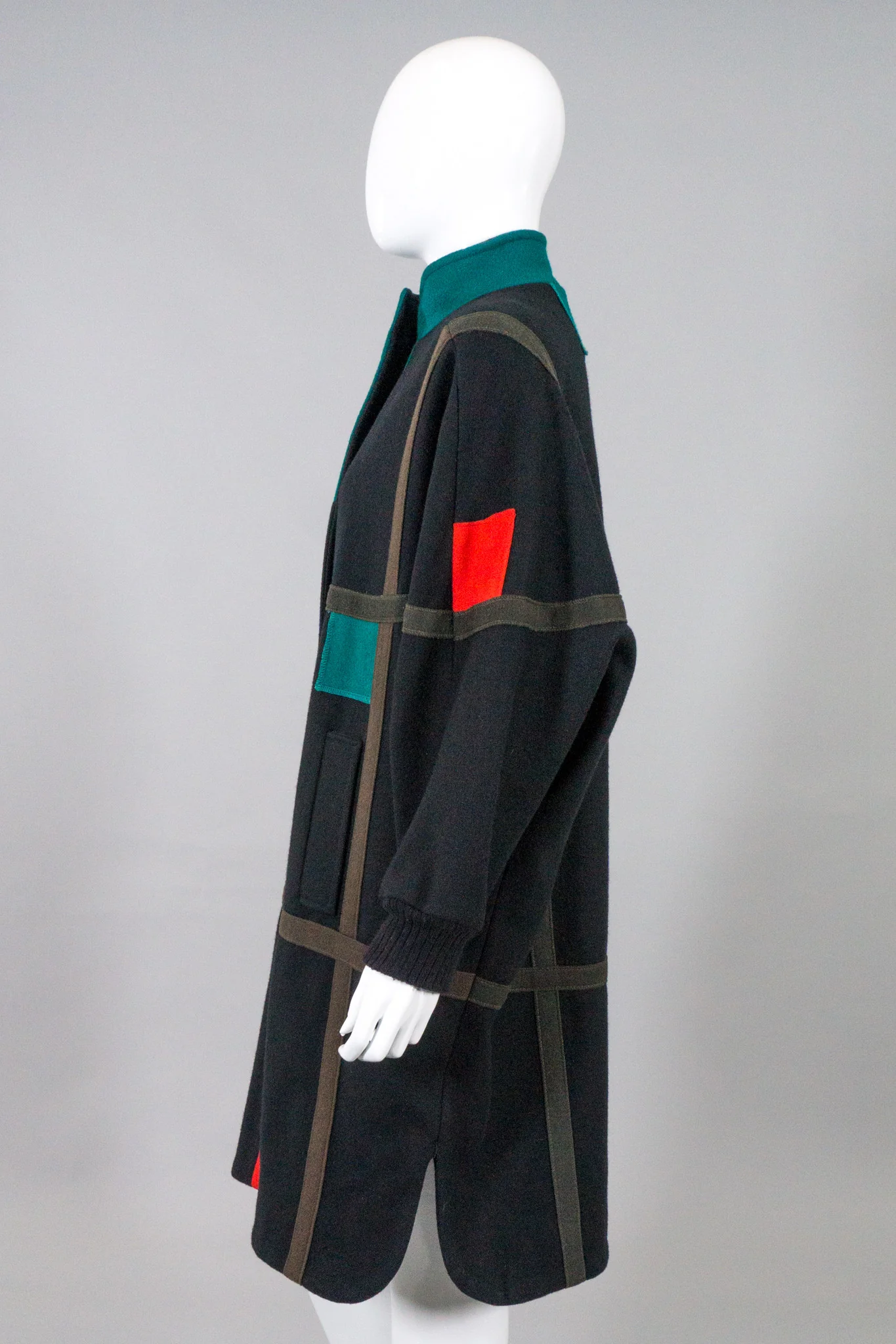 Mondrian Car Coat - Image 4