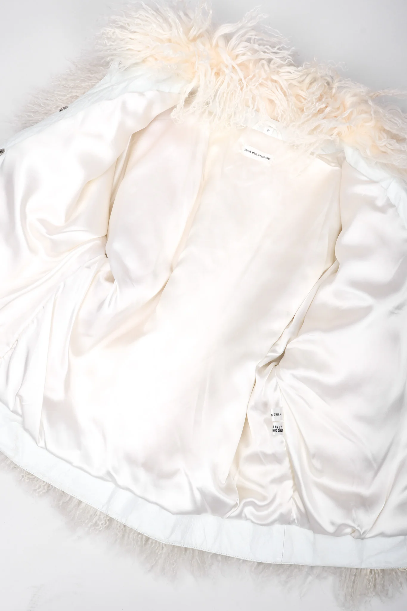 Mongolian Fur Leather Vest - Image 14