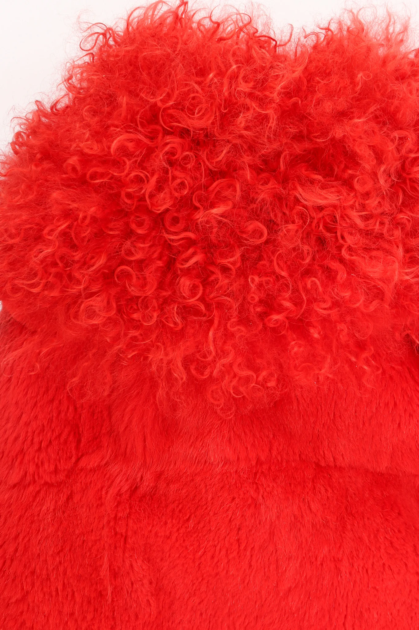 Mongolian Fur Panel Coat - Image 6