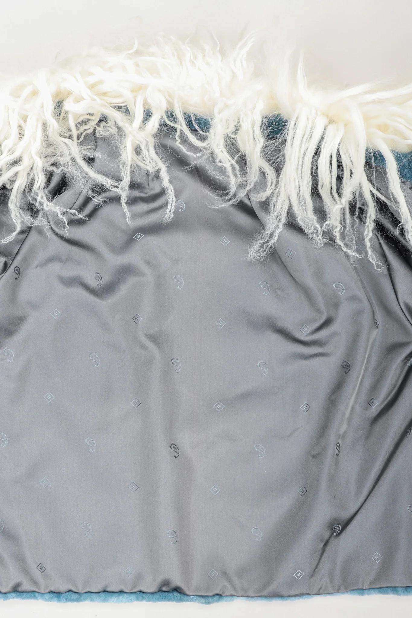 Mongolian Trimmed Plush Fur Jacket - Image 19